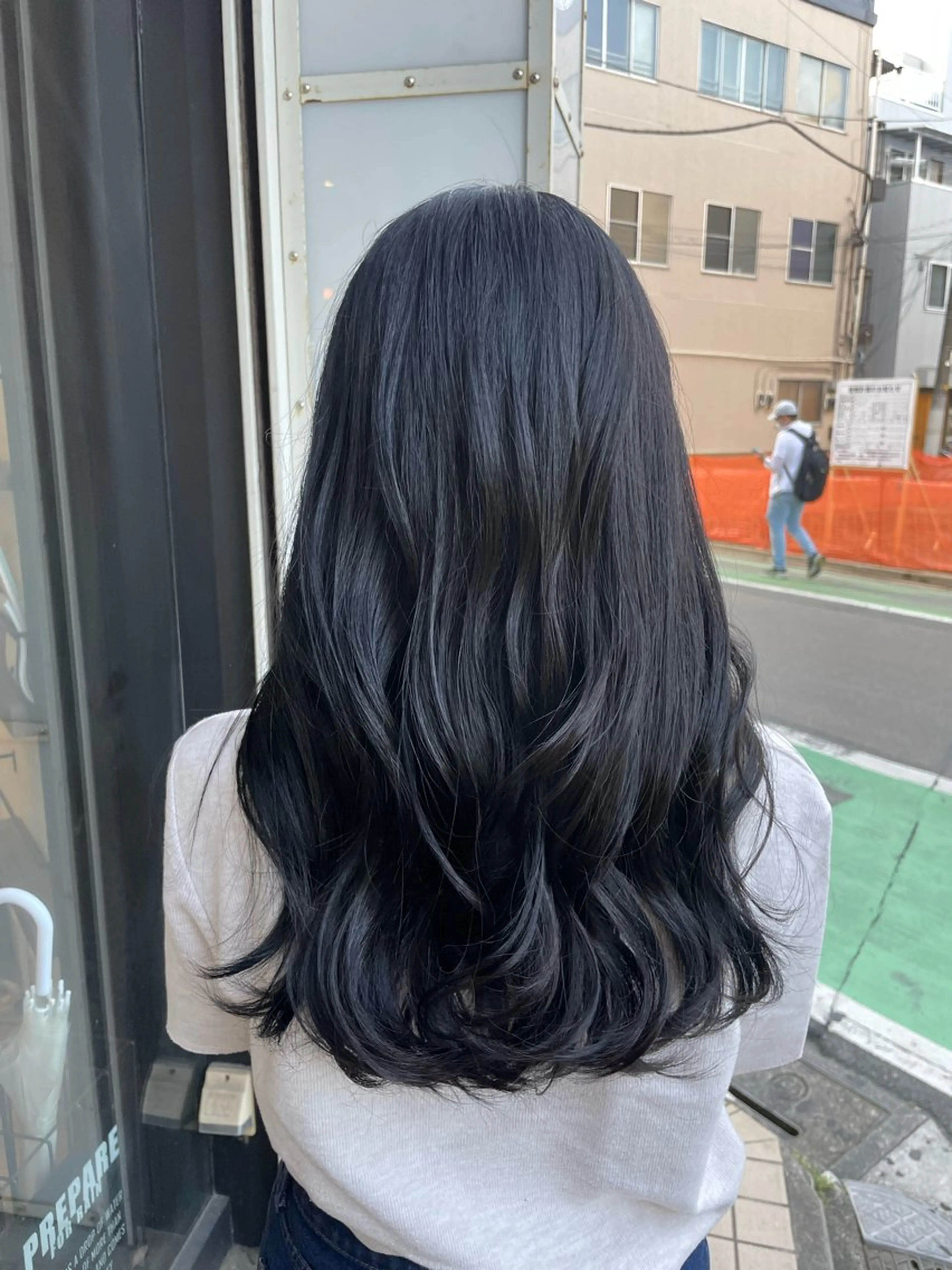 ロング カラー ヘアカラー いまじゅく あおいのヘアスタイル