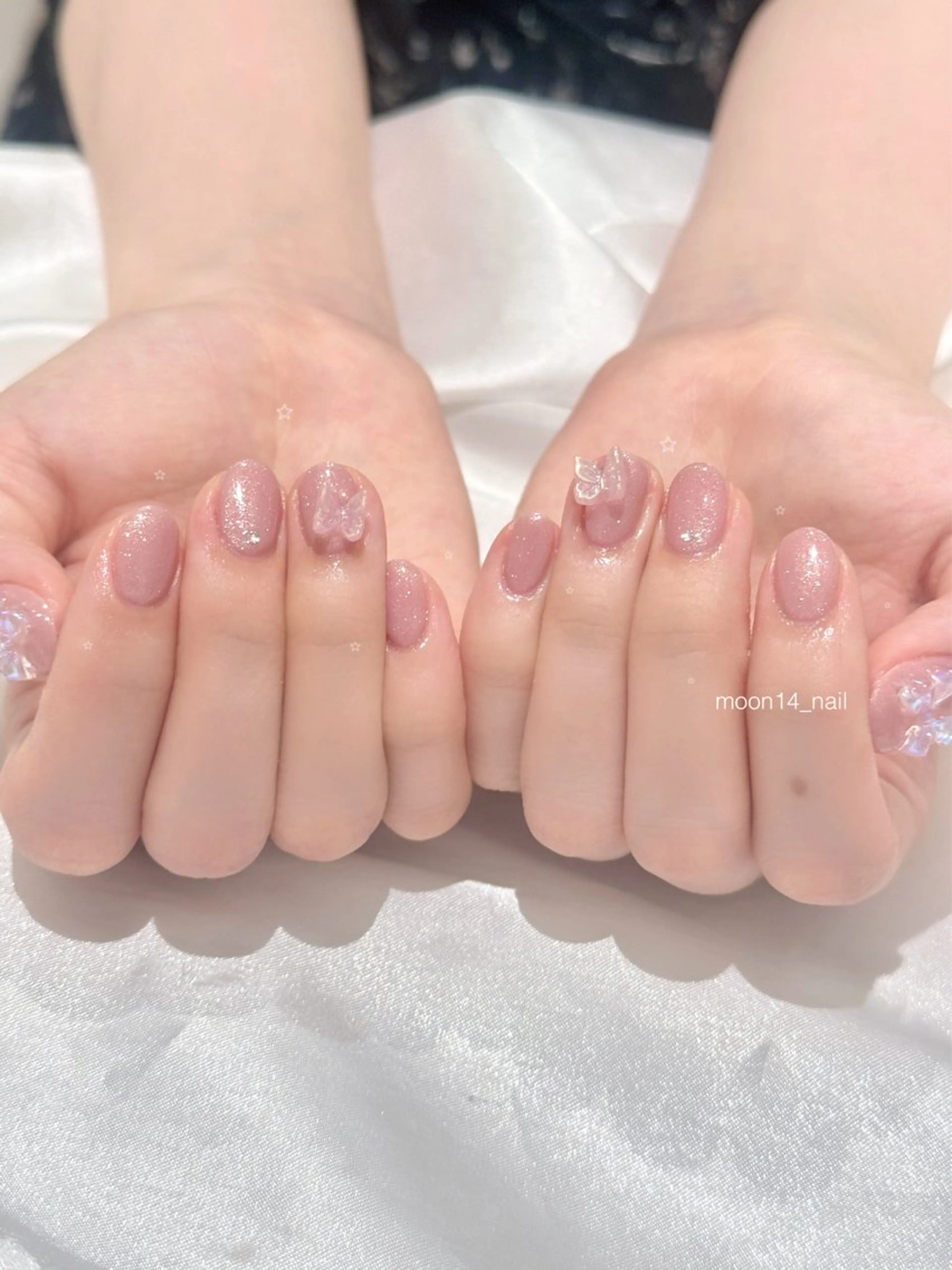 【minimo限定】ワンカラー･ラメグラ☁️ パーツ･デザイン代別途 パラジェル使用の写真