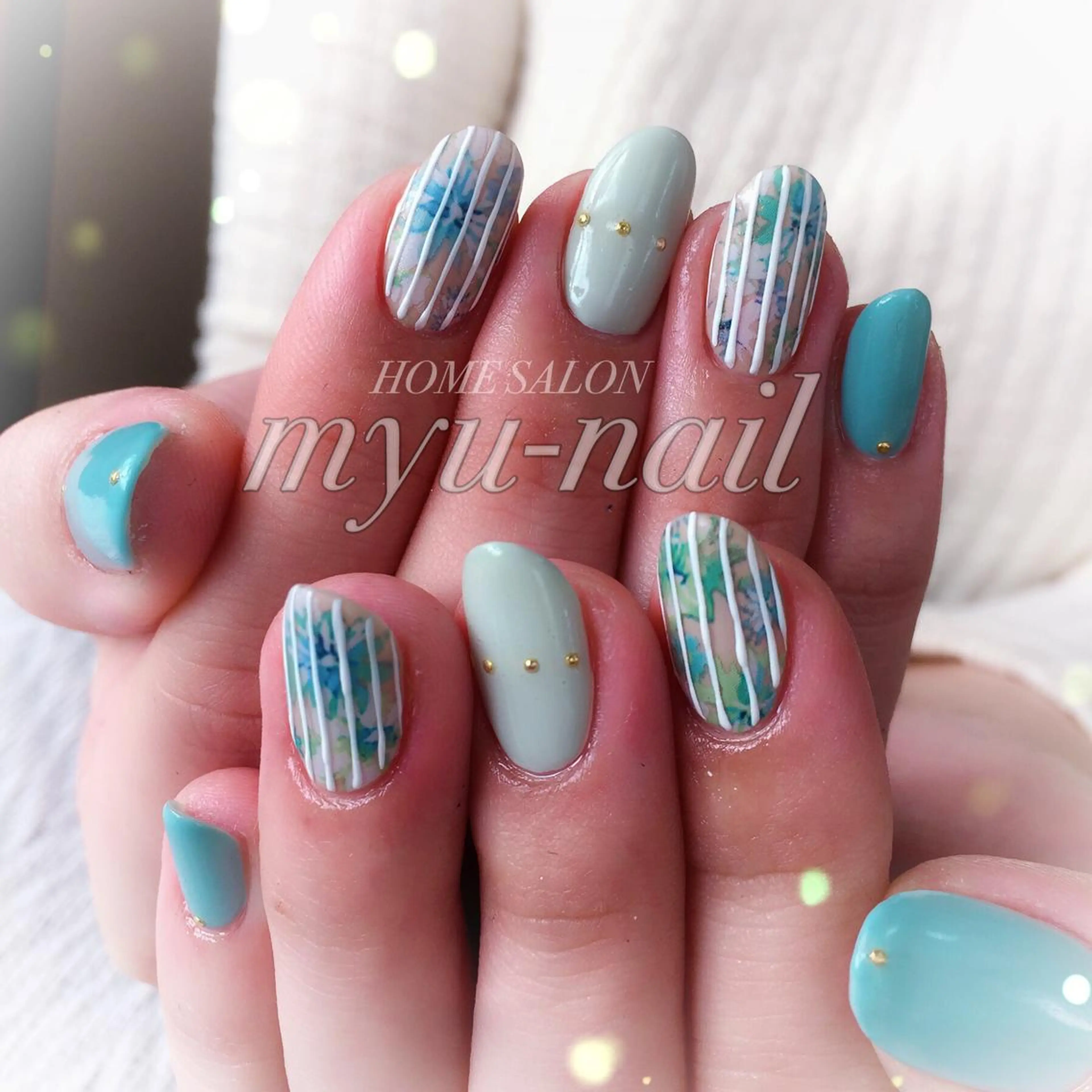 ネイル ホームサロン myu-nailのネイルデザイン