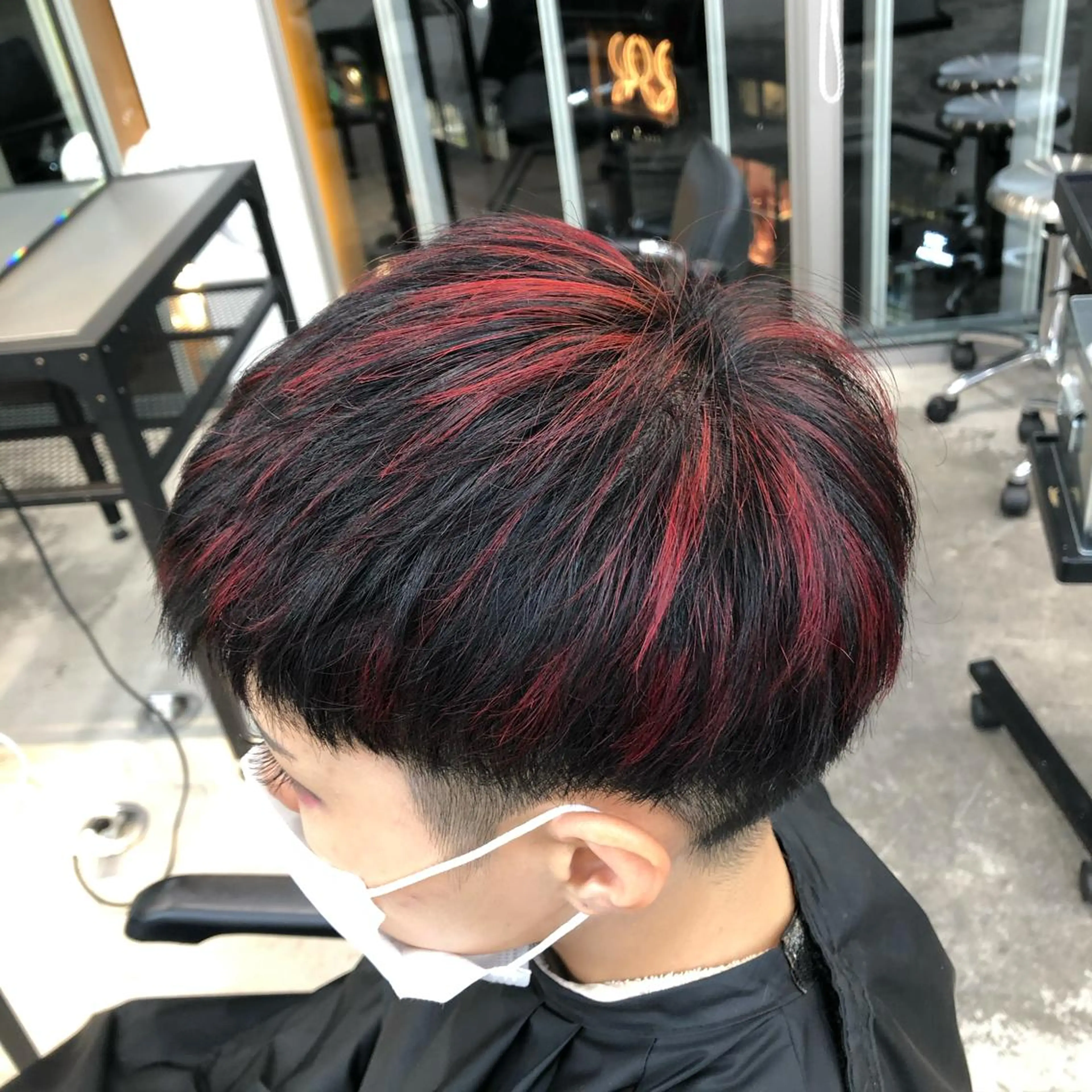 ショート メンズ 色落ち綺麗透明感カラ /ボブ/ナカツヒカルのヘアスタイル