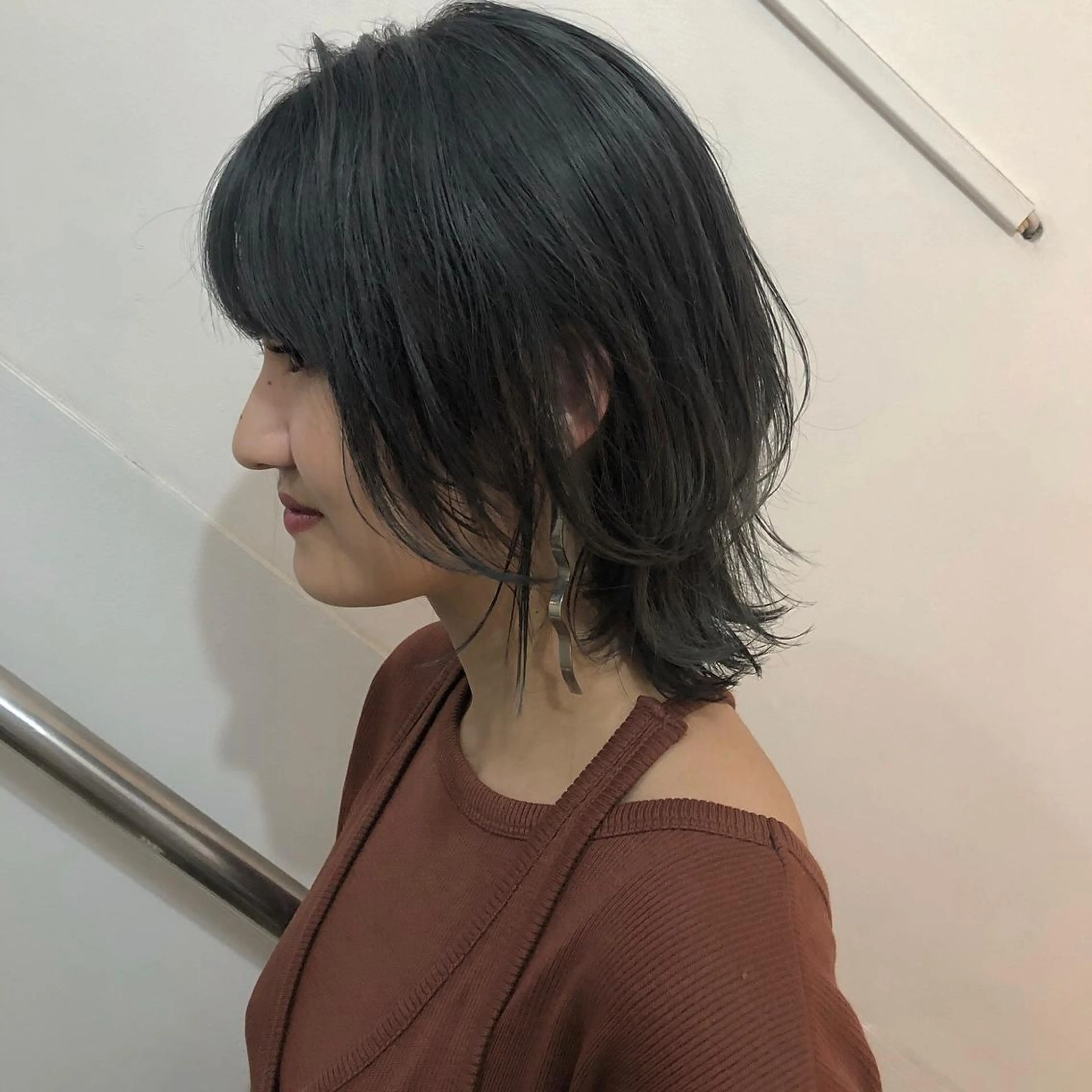 ミディアム CLUTCH天王寺 西藤遥河のヘアスタイル