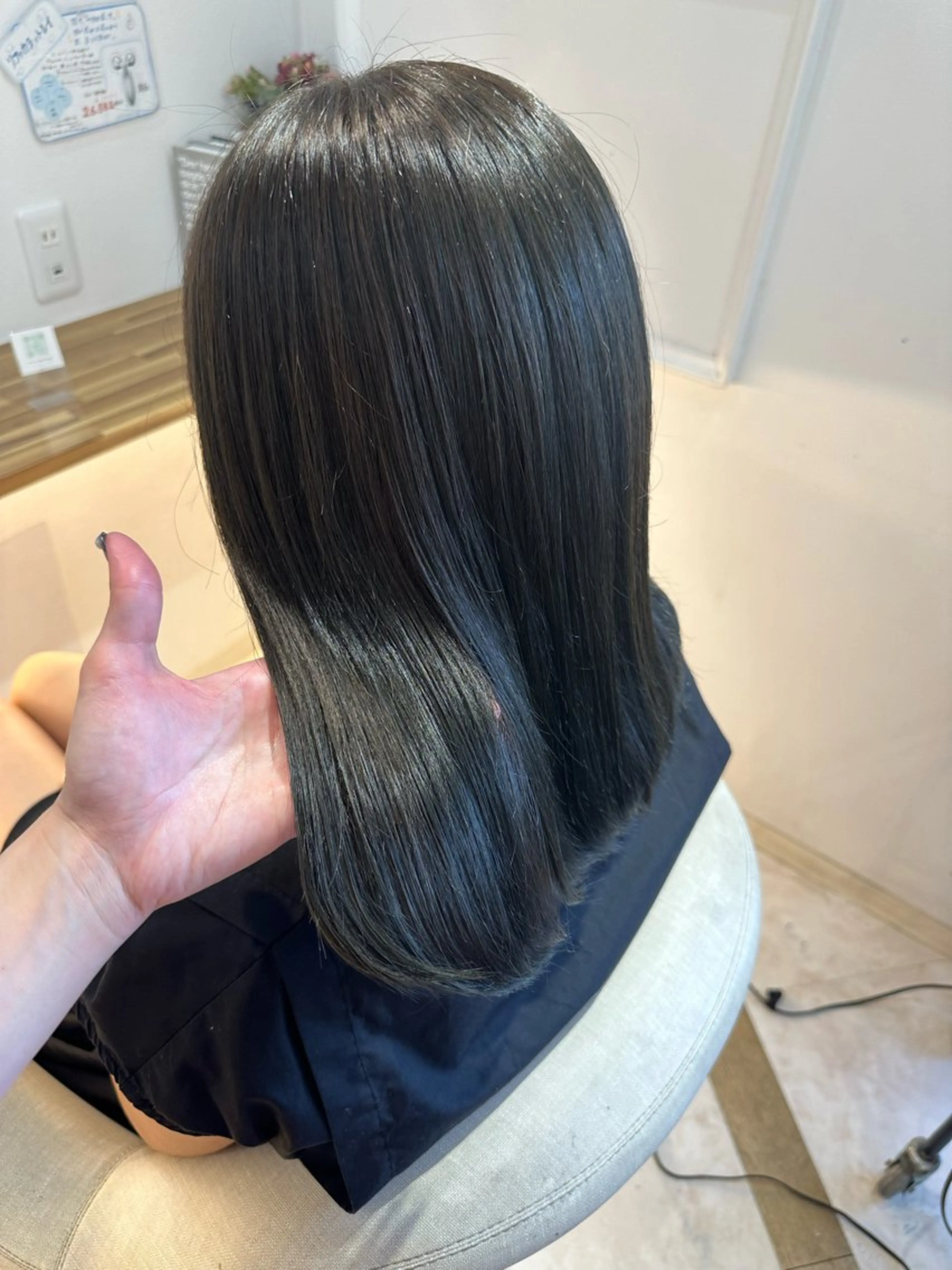 セミロング ヘッドスパ 🍒しの🍒 透明感カラー/カットのヘアスタイル