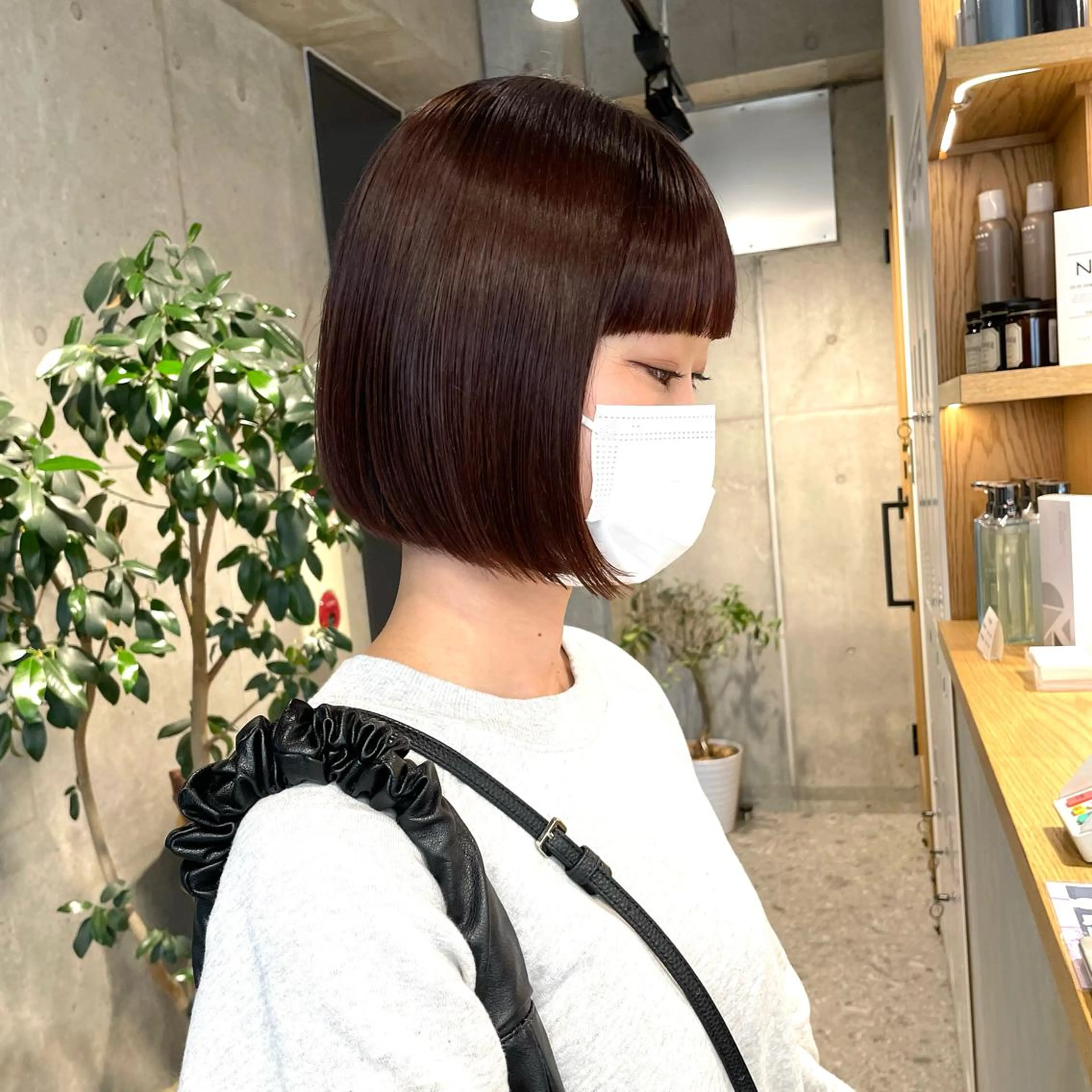 ショート カット 縮毛矯正 ❤️ダブルカラー 髪質改善❤️SAYAのヘアスタイル