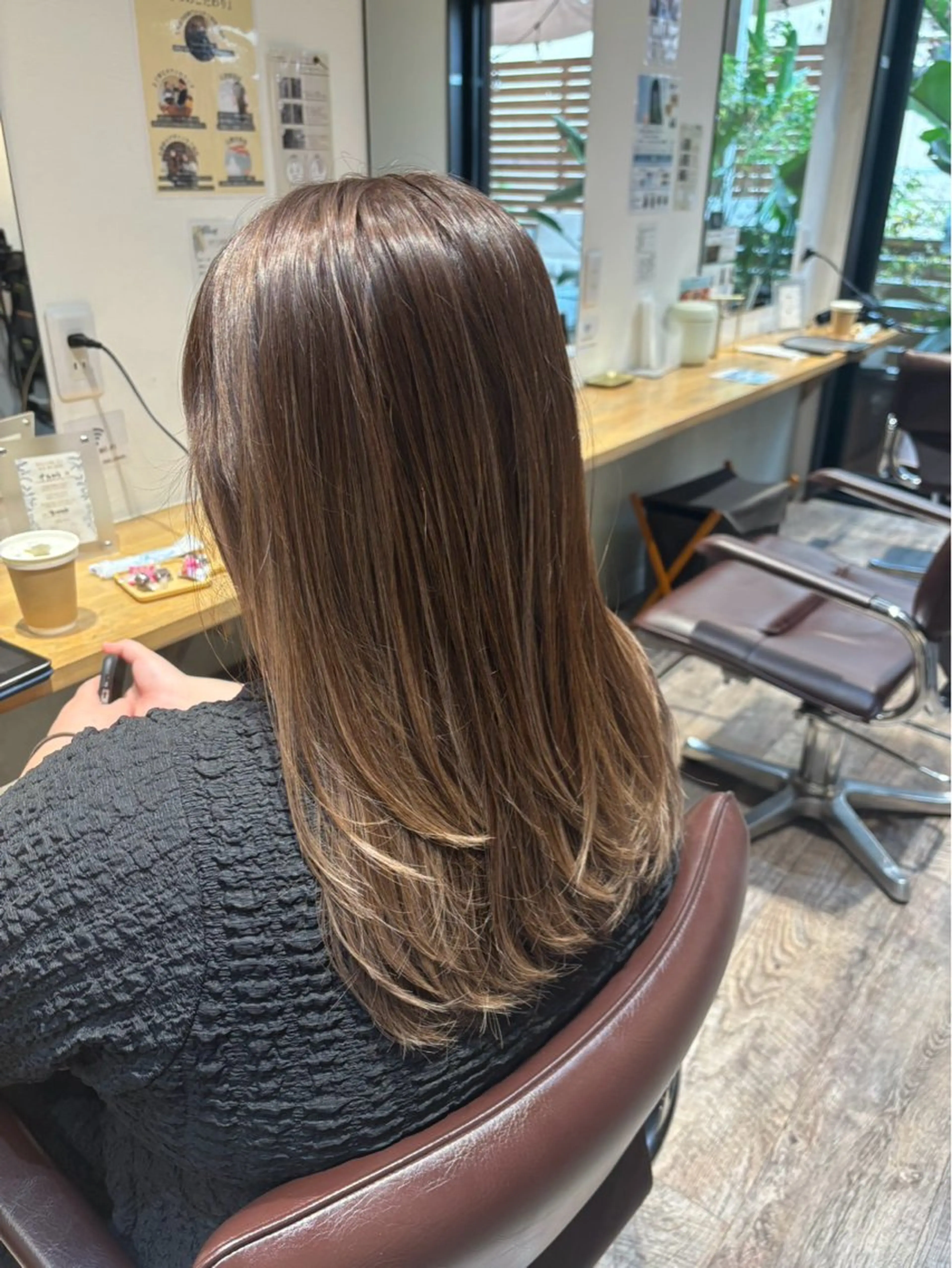 🎀当日限定🫧ハイライト入れ放題➕カラー💎ケアブリーチ込み🪞.*の写真