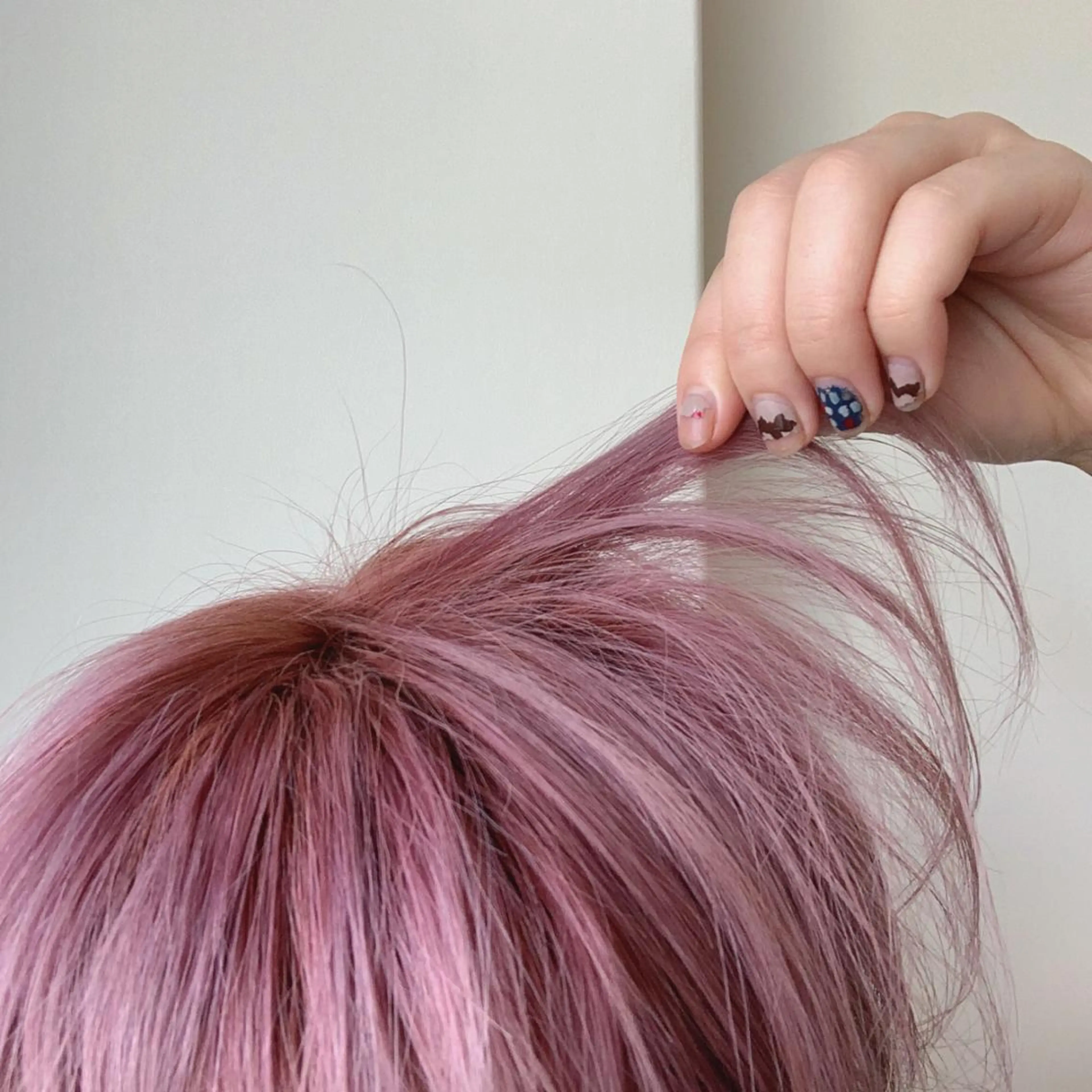 ショート カラー ブリーチ ヘアカラー ボブウルフ/ボブ Satsuki【名駅のヘアスタイル