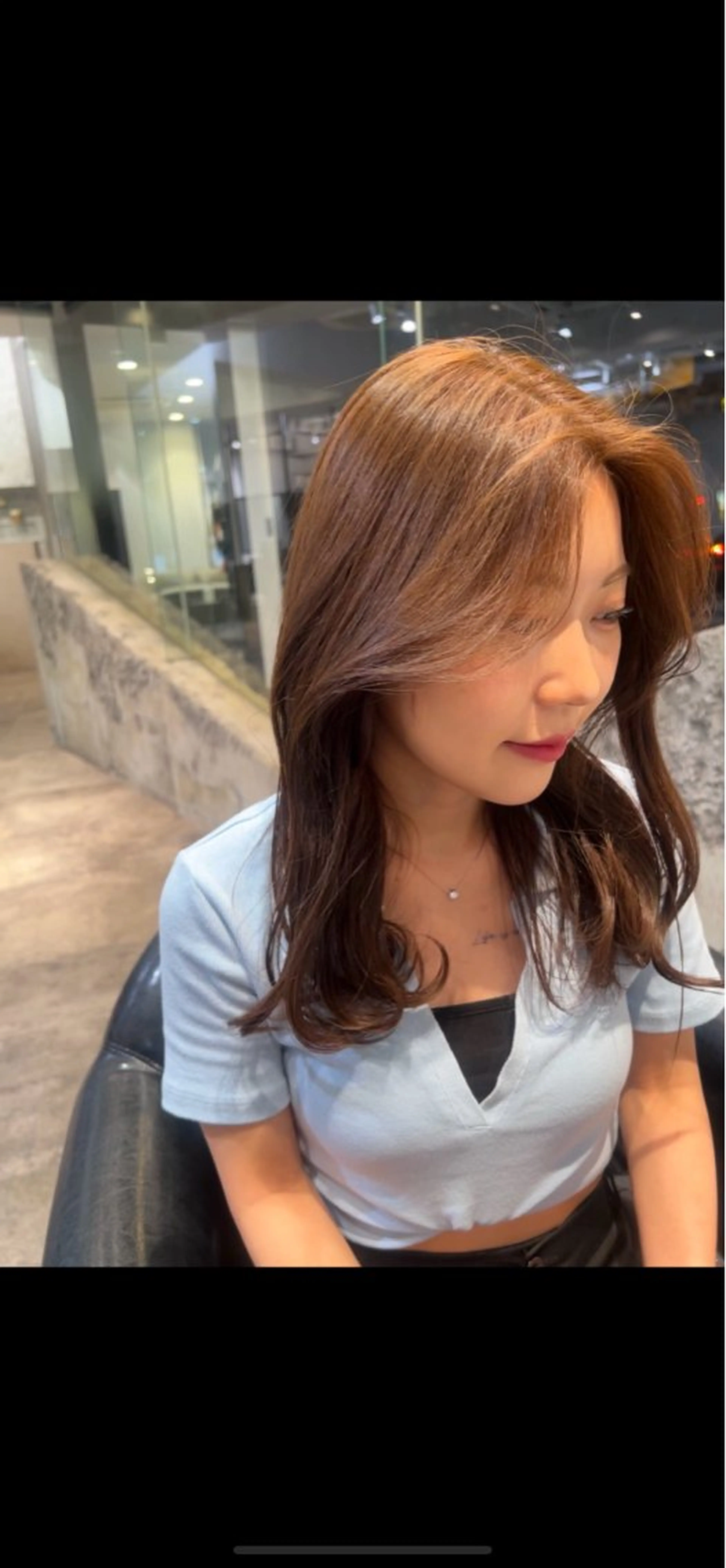 セミロング カット ヘアカラー トリートメント ✨毛髪診断で絶対綺麗 ✨美髪艶髪専門✨高浪のヘアスタイル