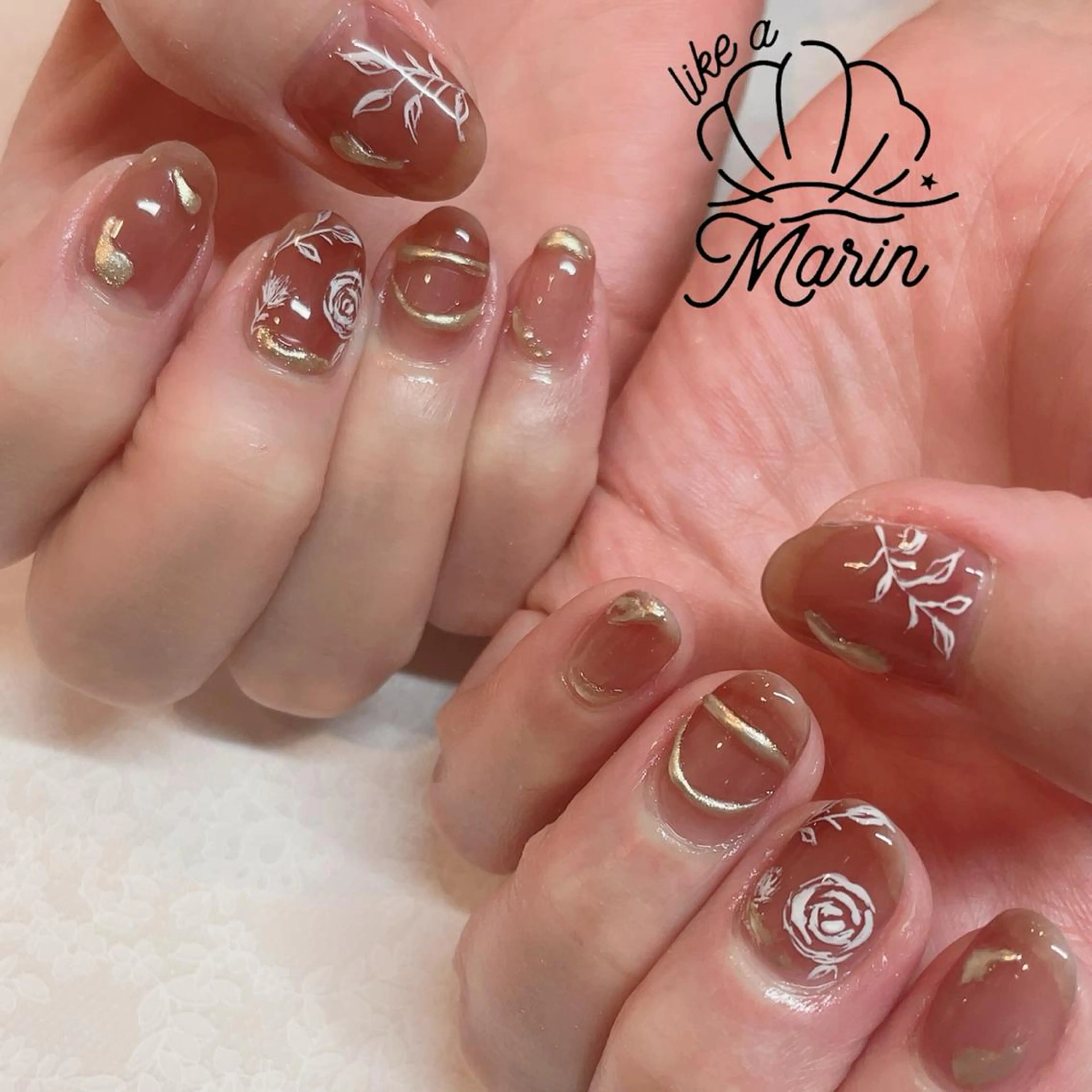 ネイル Serenity by Mari所属・Shinozaki mariのネイルデザイン