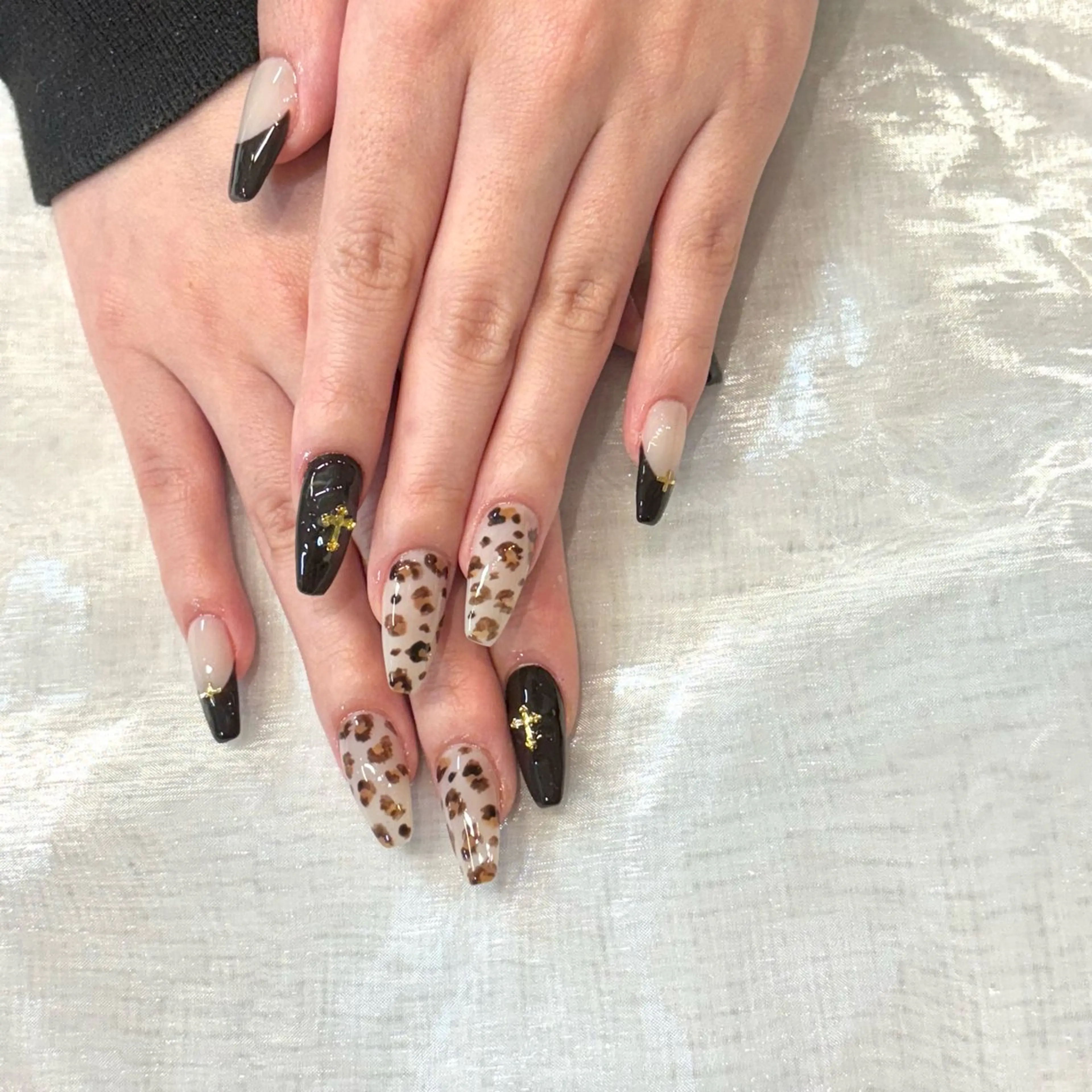 ネイル 長さ出し ロングネイル スカルプネイル ハンドネイル Chipie_ ayanoのネイルデザイン