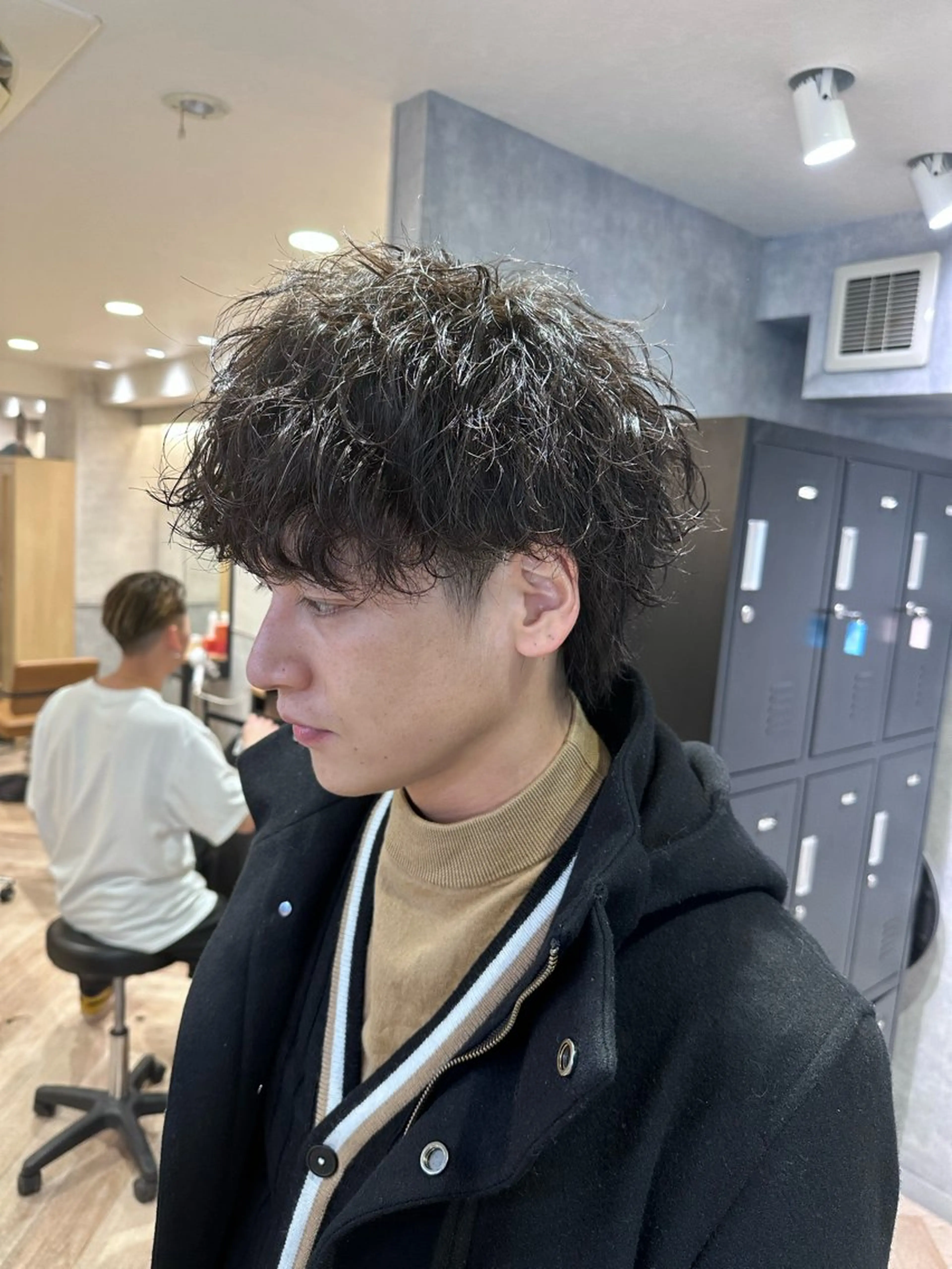 メンズ メンズパーマ 波巻きパーマ カット パーマ RAYS NAGOYA所属・RAYSNAGOYA 康佑[メンズ限定]のヘアスタイル