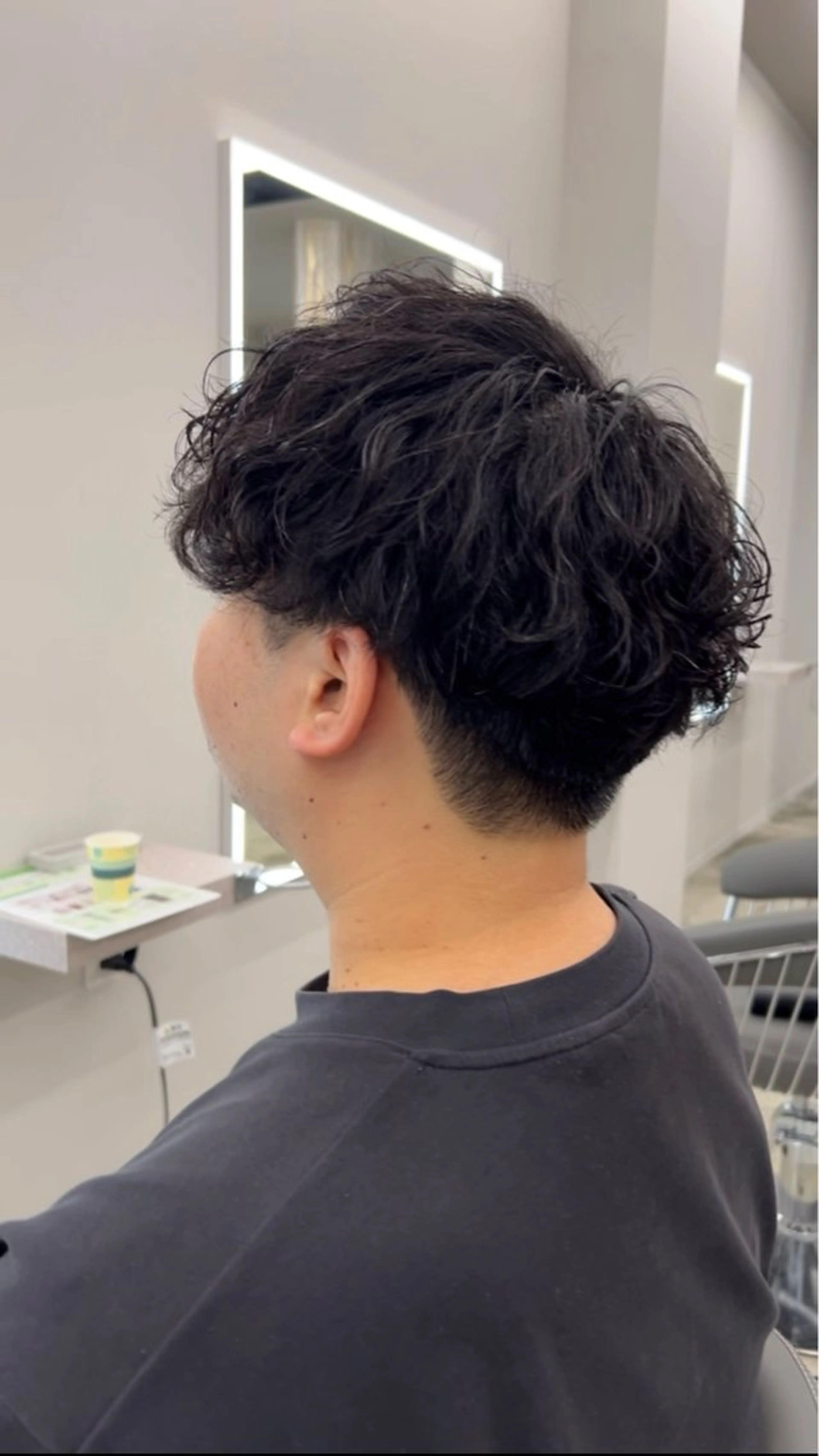 メンズ カット パーマ トリートメント 梶田 伸篤のヘアスタイル