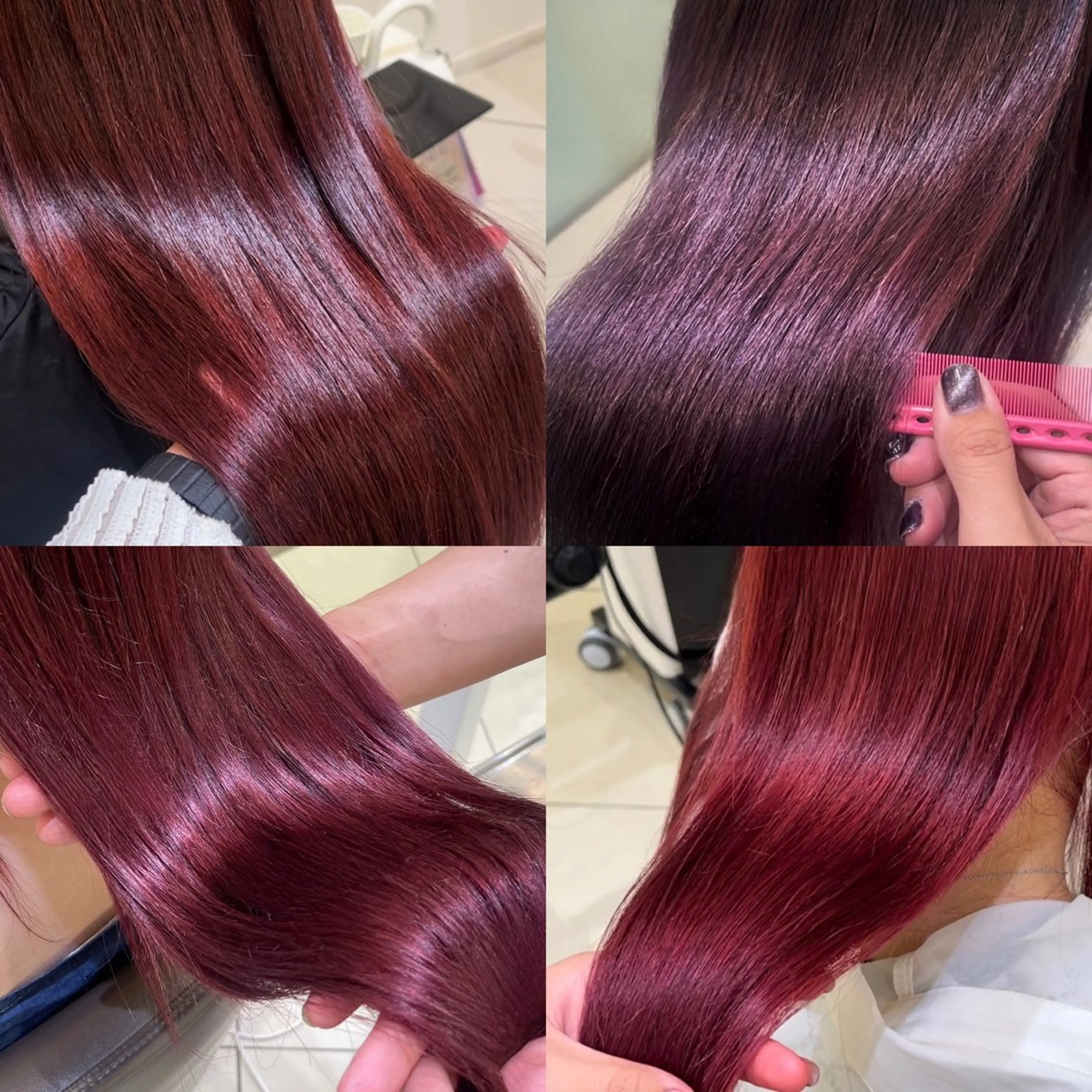 カラー 💖大人韓国ヘア💖 韓国艶カラー【銀座】のヘアスタイル