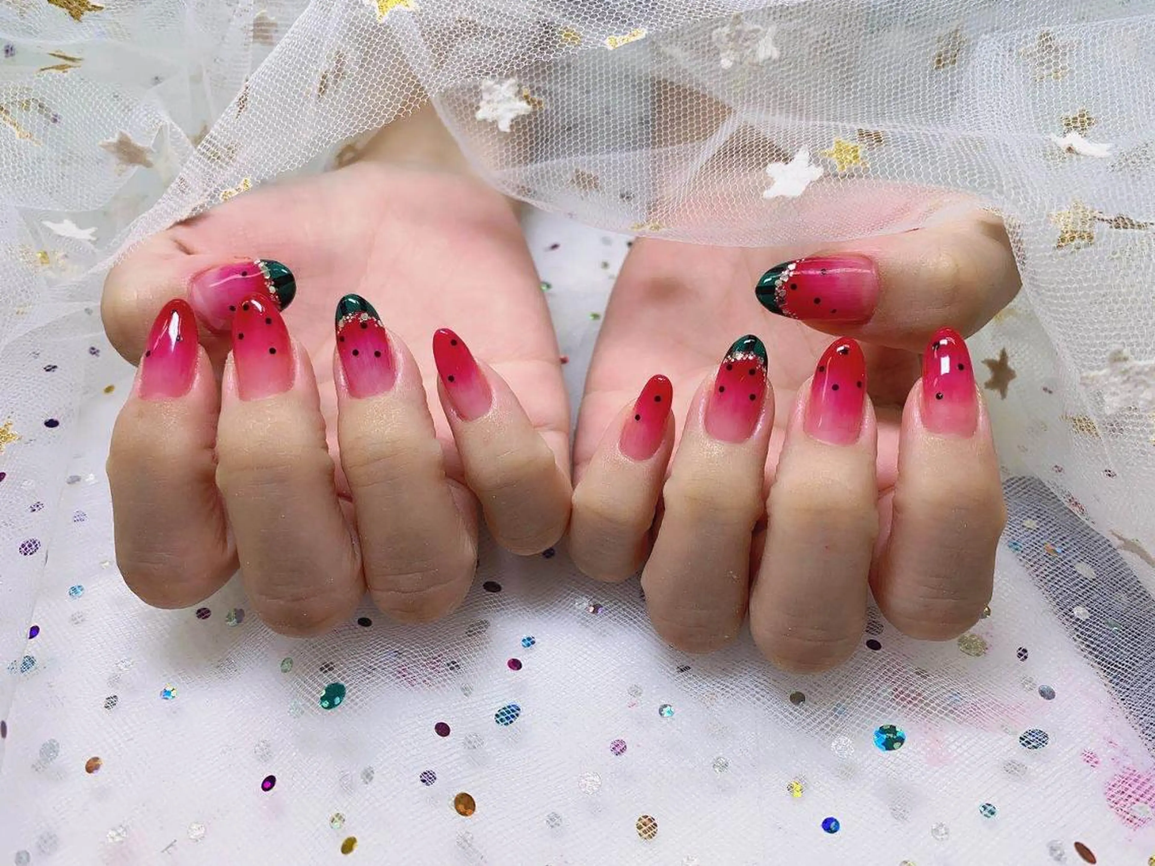 ネイル 🦋ネイルサロン ブラン🌈ゆりのネイルデザイン