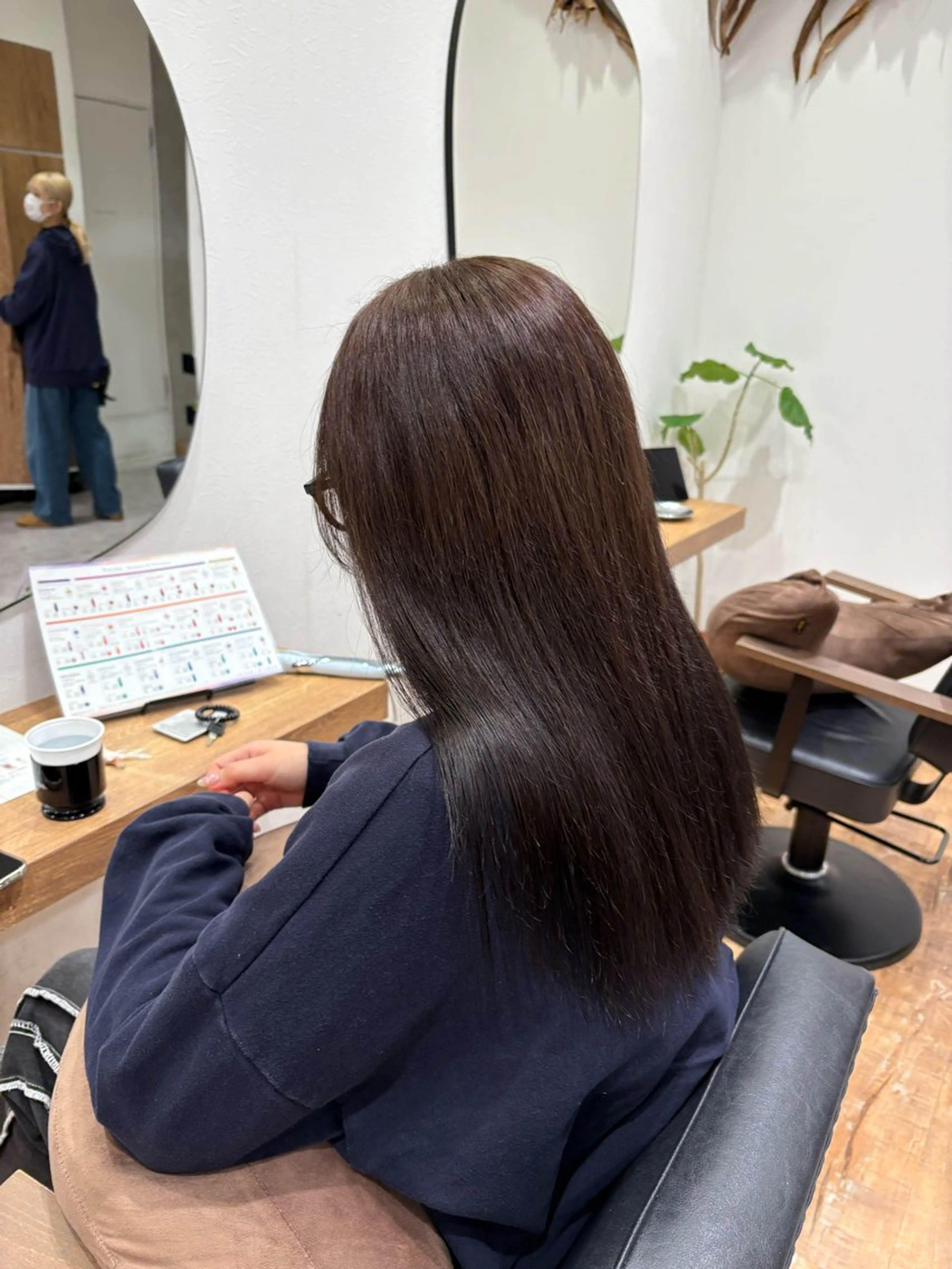 カラー ヘアカラー トリートメント 透明感カラー/ダブル カラー/MAI🎀のヘアスタイル