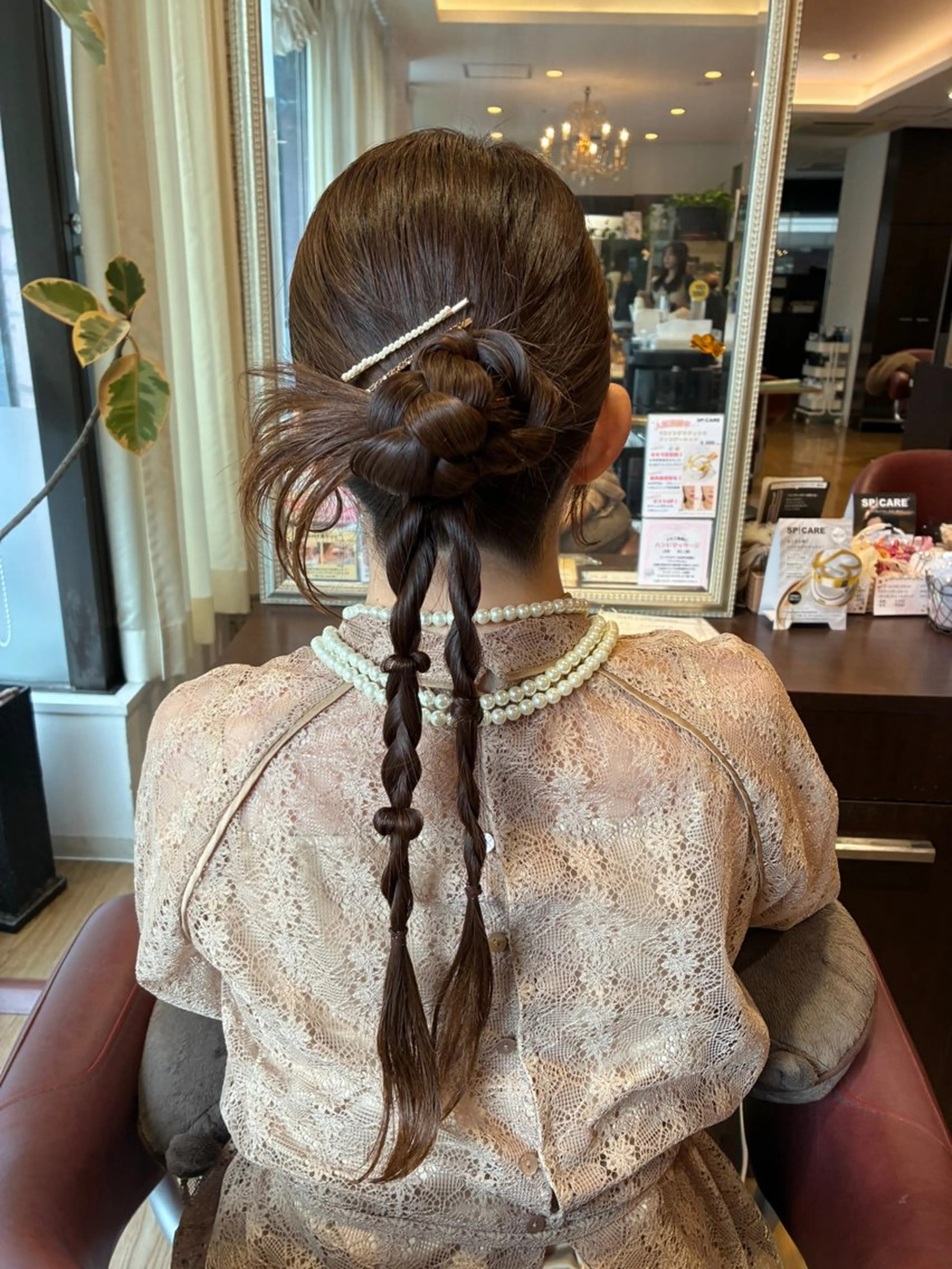 ヘアアレンジ ヘアセット レナーク イスト ひとみのヘアスタイル