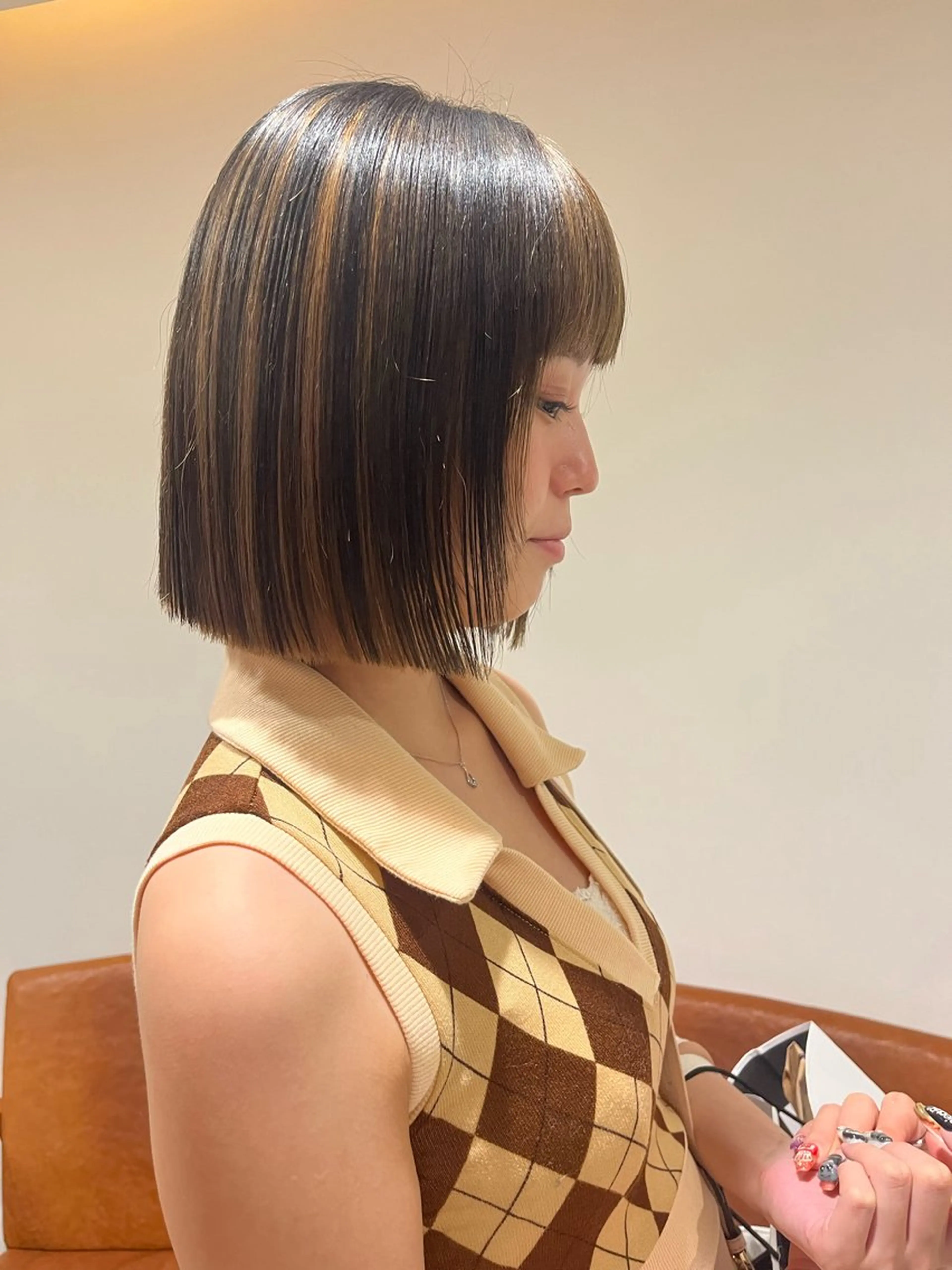 ショート ボブ 梅田美容室/カット /Maoのヘアスタイル