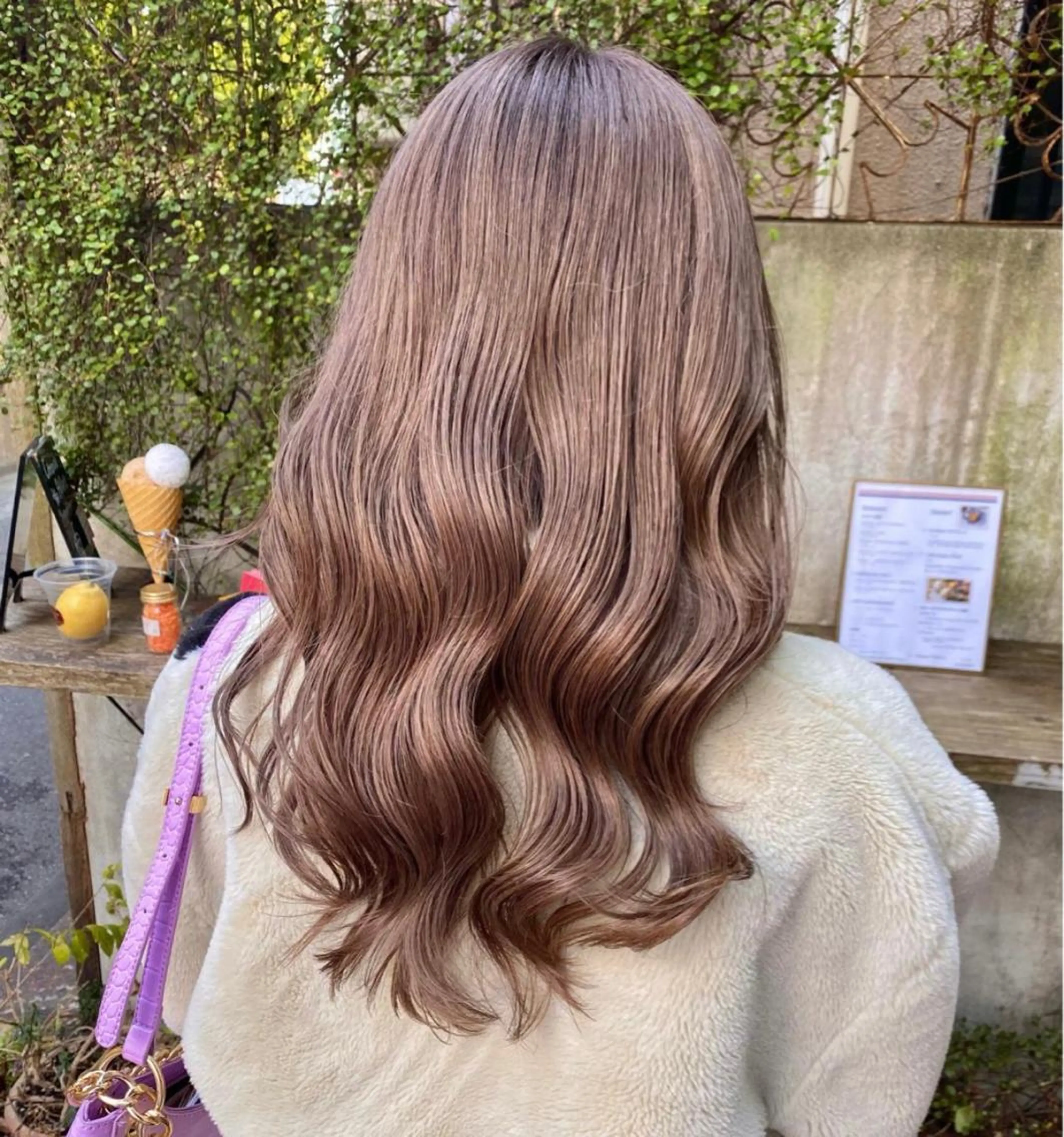 ロング カラー ヘアカラー トリートメント 🦋透明感カラー🦋 なつやのヘアスタイル