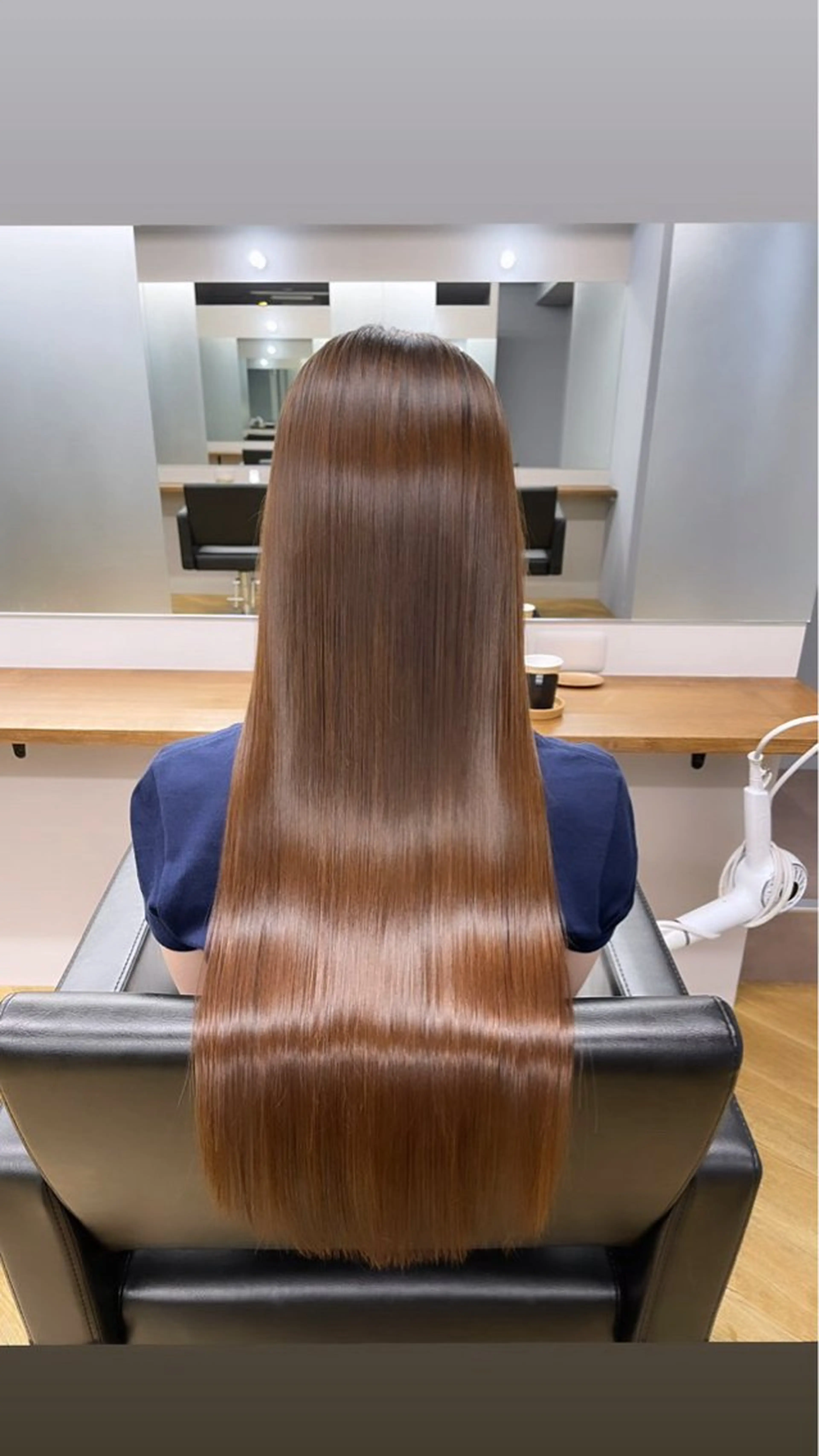 ロング 髪質改善&ハイトーンカラー BALE所属・Hikaru Memelu 中津店のマツエク・マツパデザイン