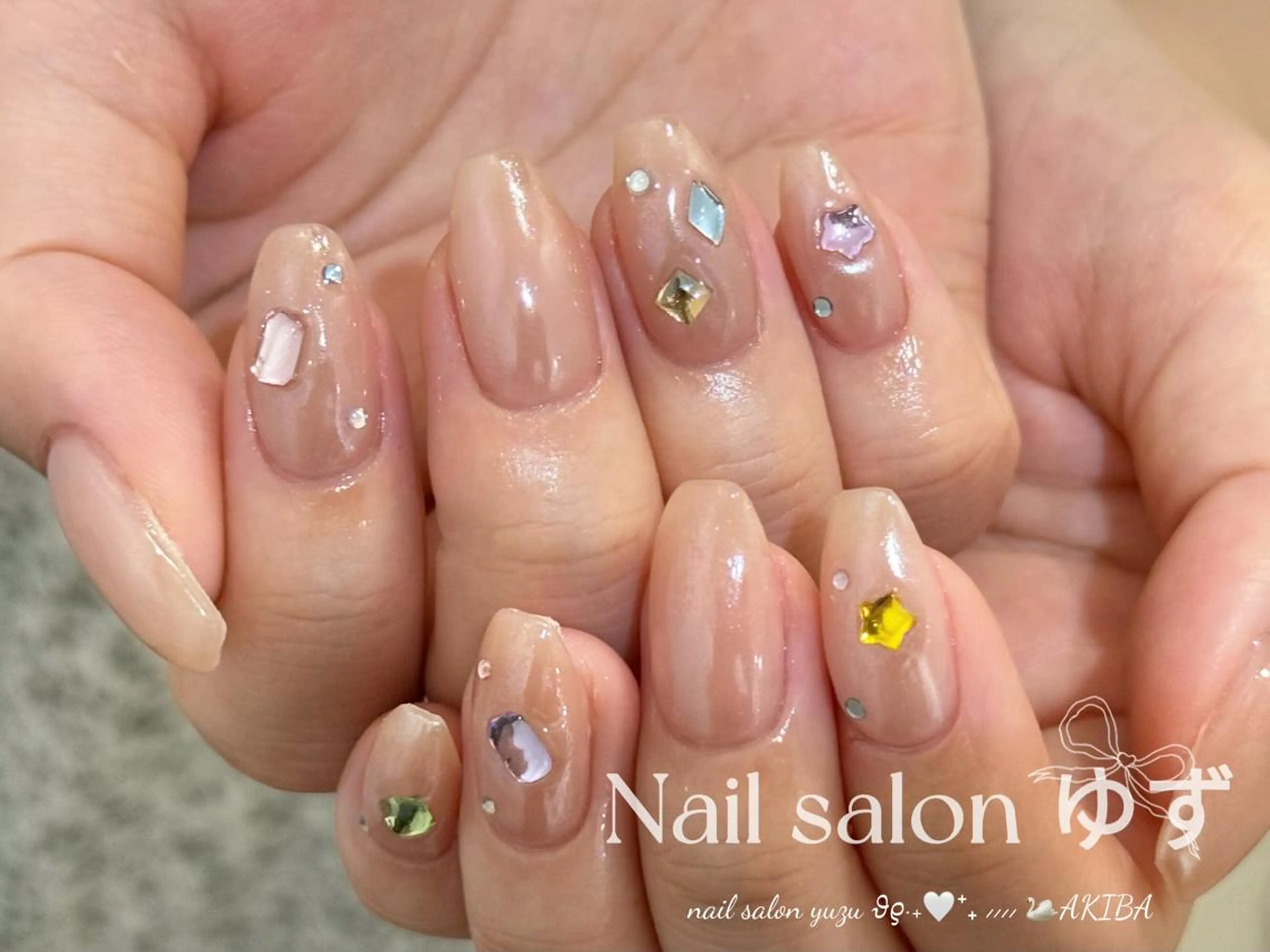 ネイル ハンドネイル MAKI💚💚💚 秋葉原.のネイルデザイン