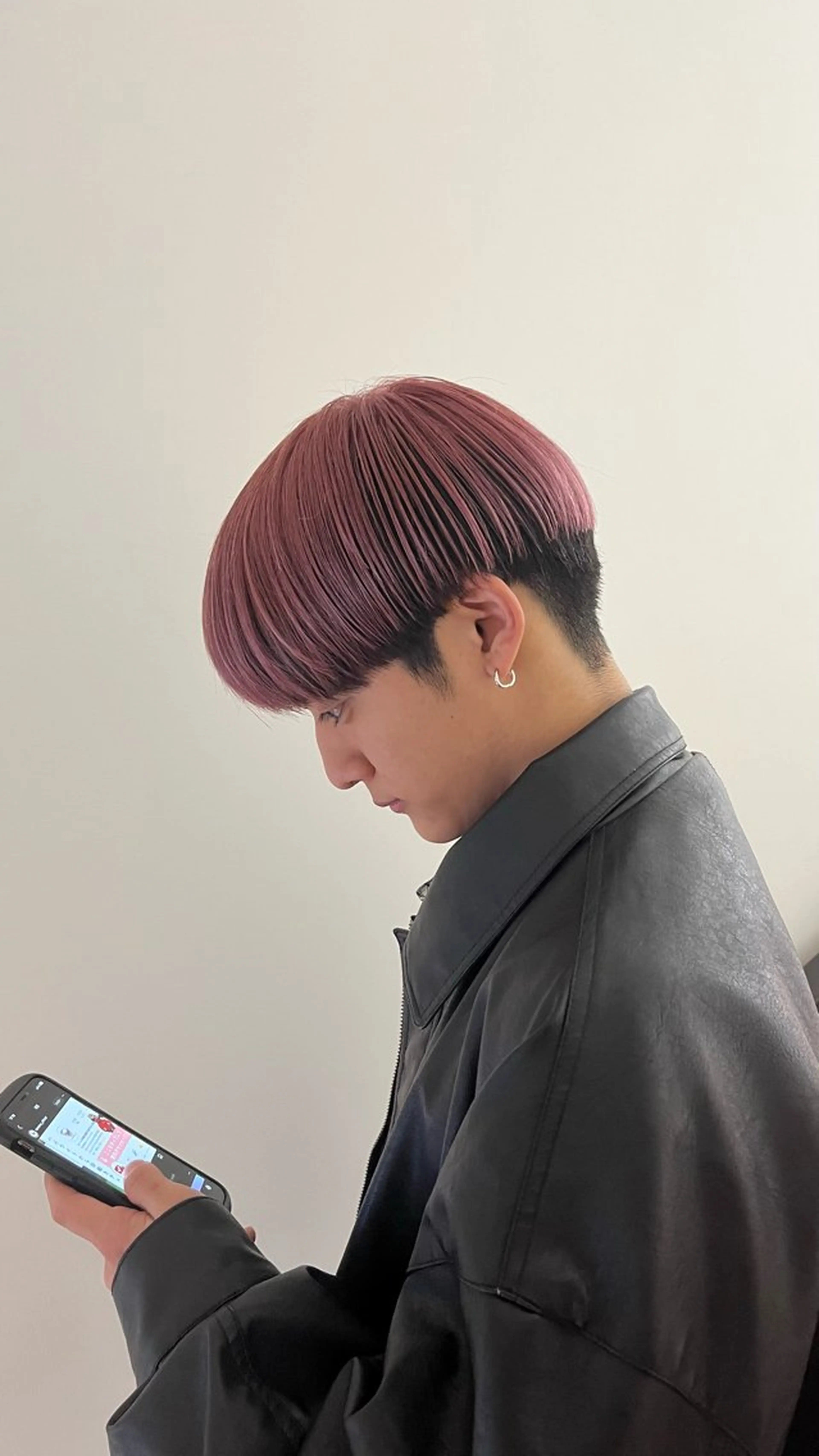 カラー カット メンズパーマ/ メッシュ📍ﾕﾘのヘアスタイル