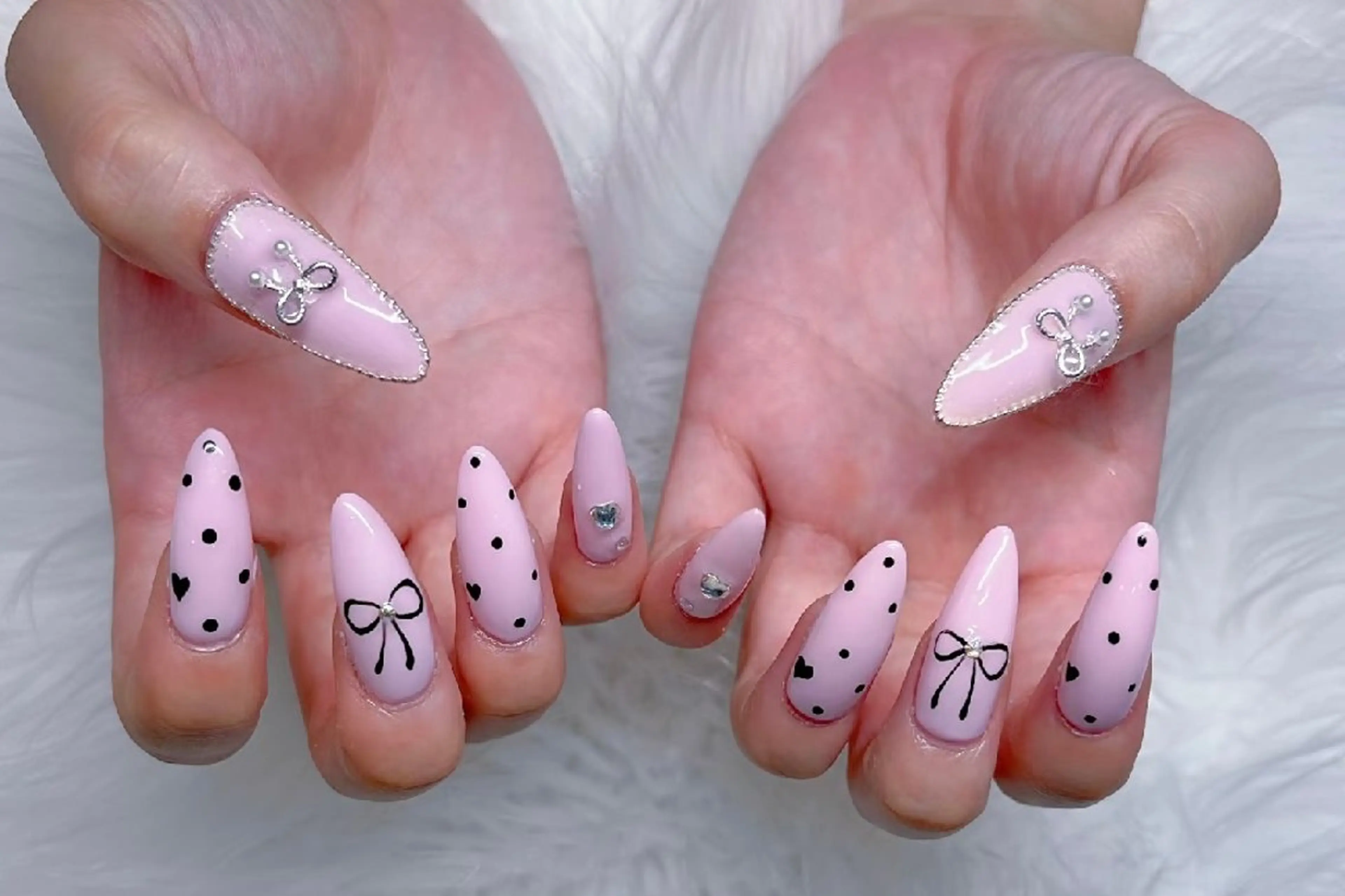 ネイル chiara  長さ出し/パラジェルのネイルデザイン