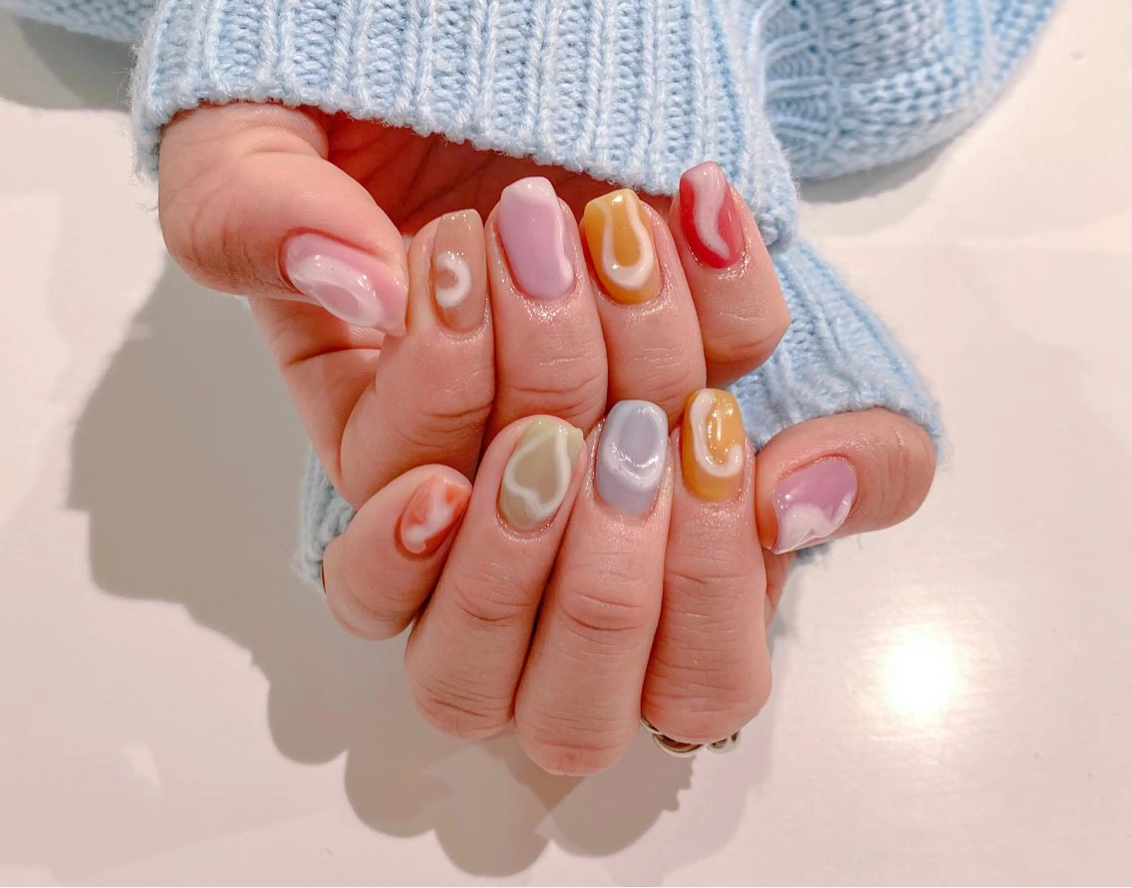 ネイル 舞田 苑香のネイルデザイン