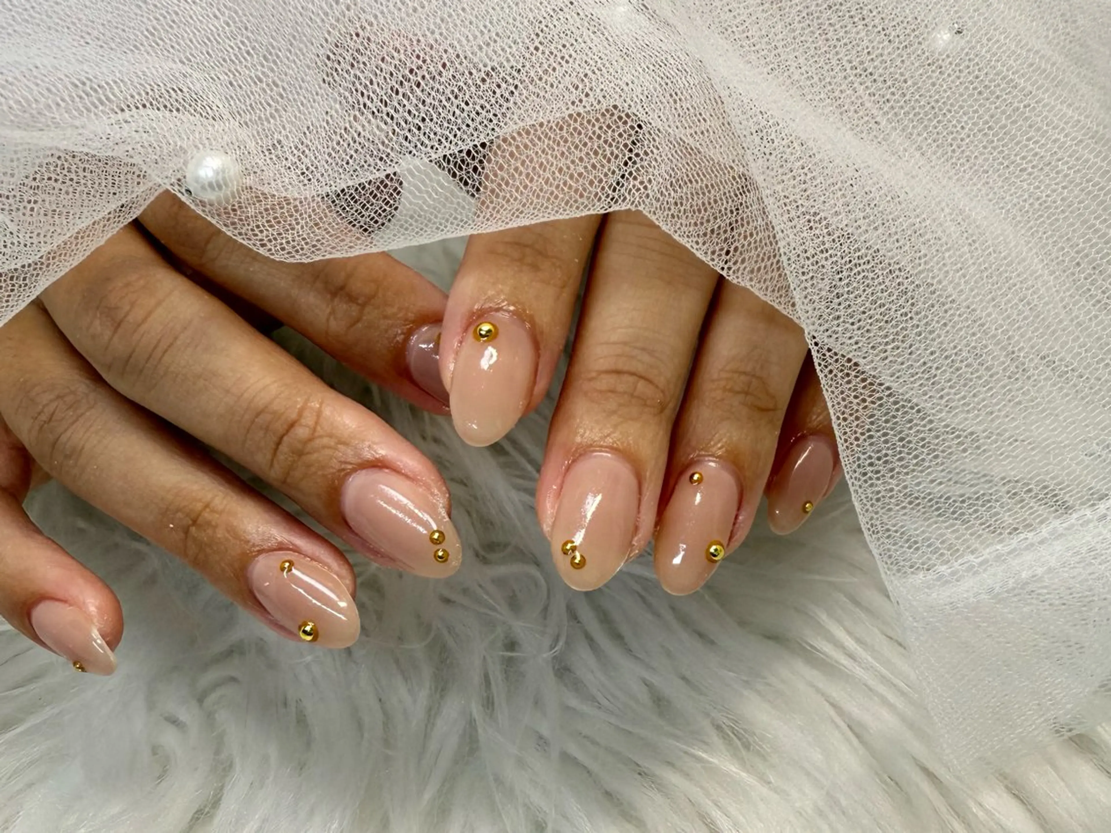 ミディアム Bonheur 【ボヌール】のネイルデザイン