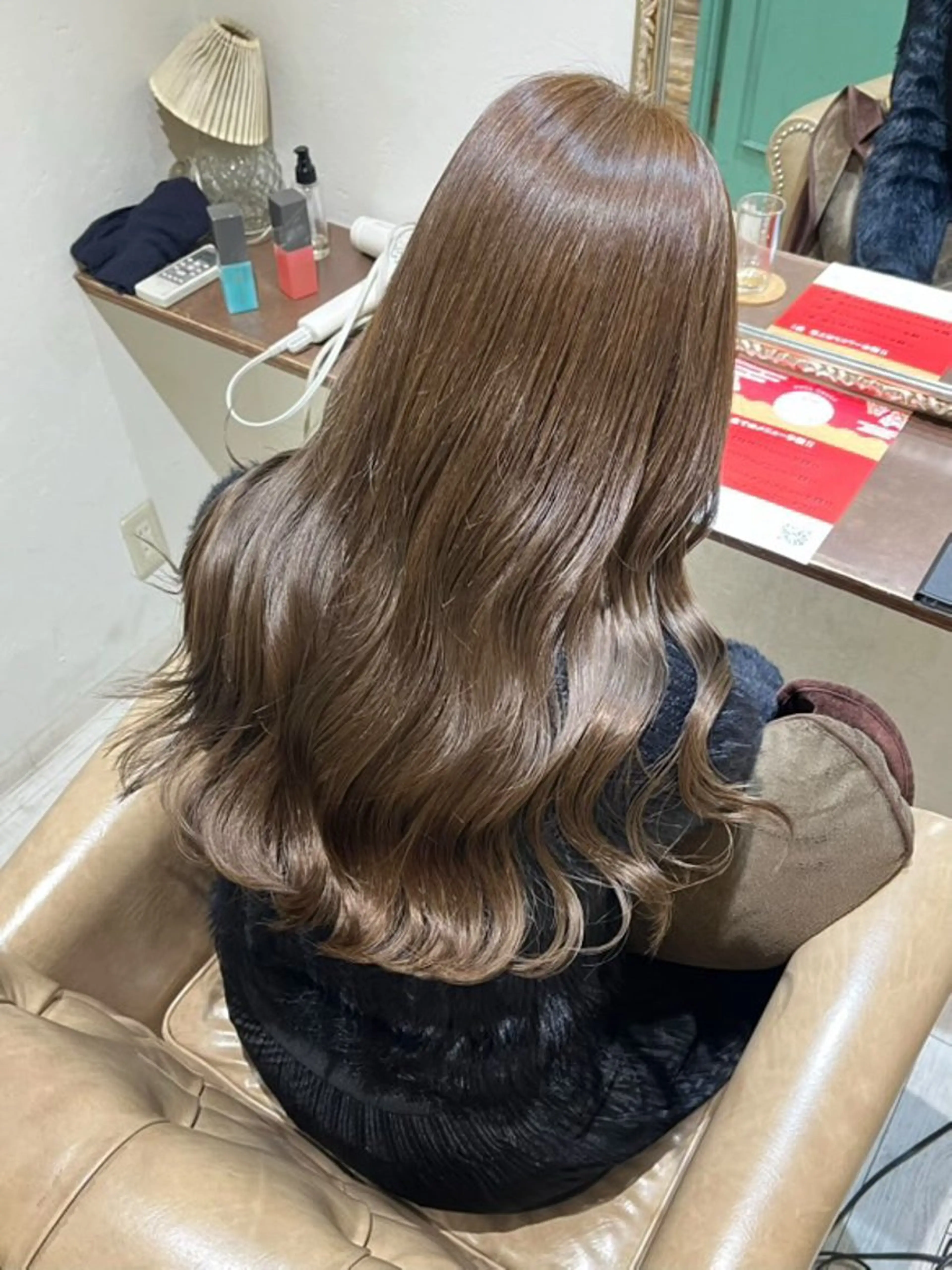 【人気No.1🎀】王道艶カラー+深層補修トリートメント　通常¥7500▶︎¥6160の写真