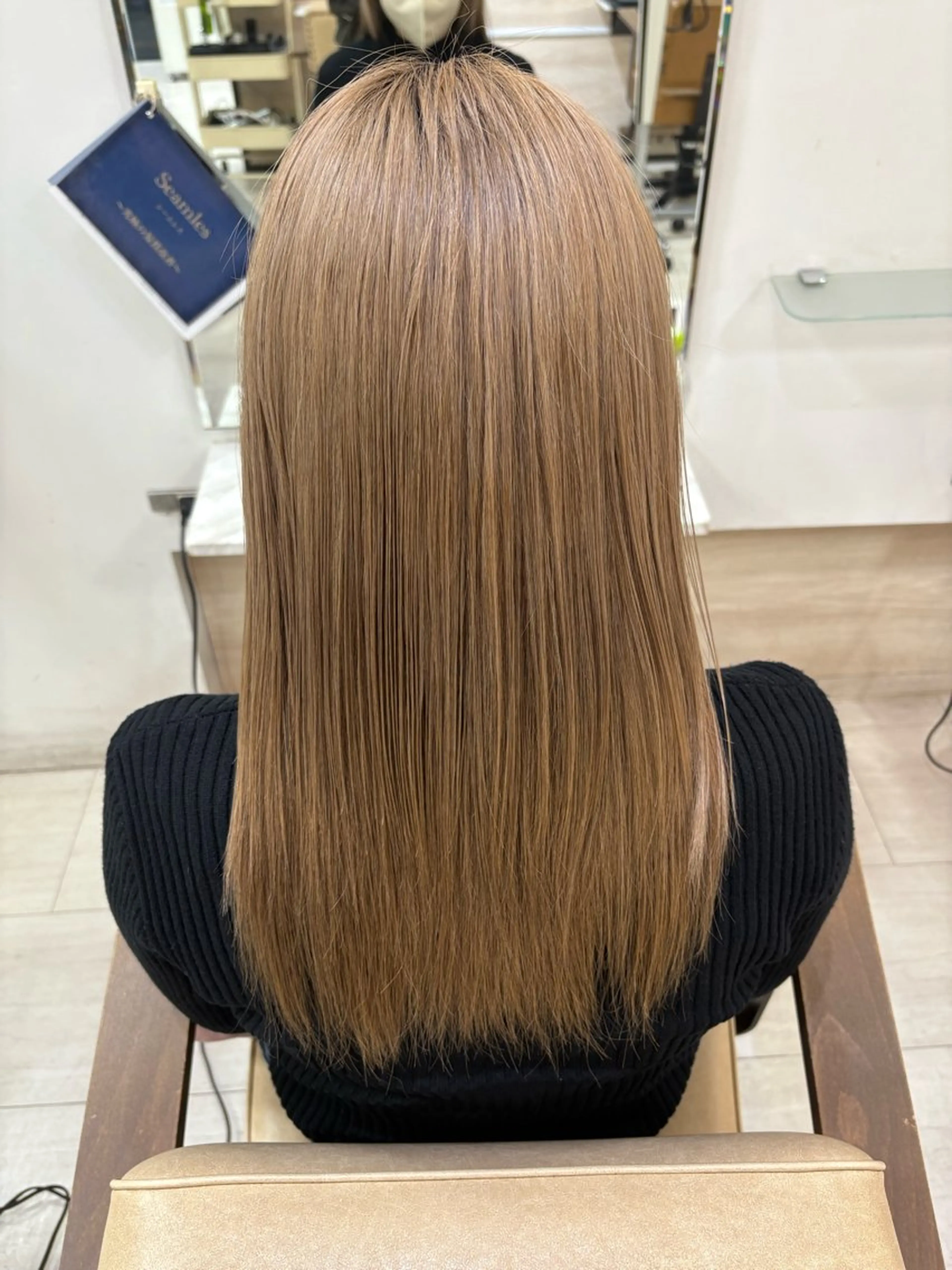 ロング トリートメント 栗田 優月のヘアスタイル