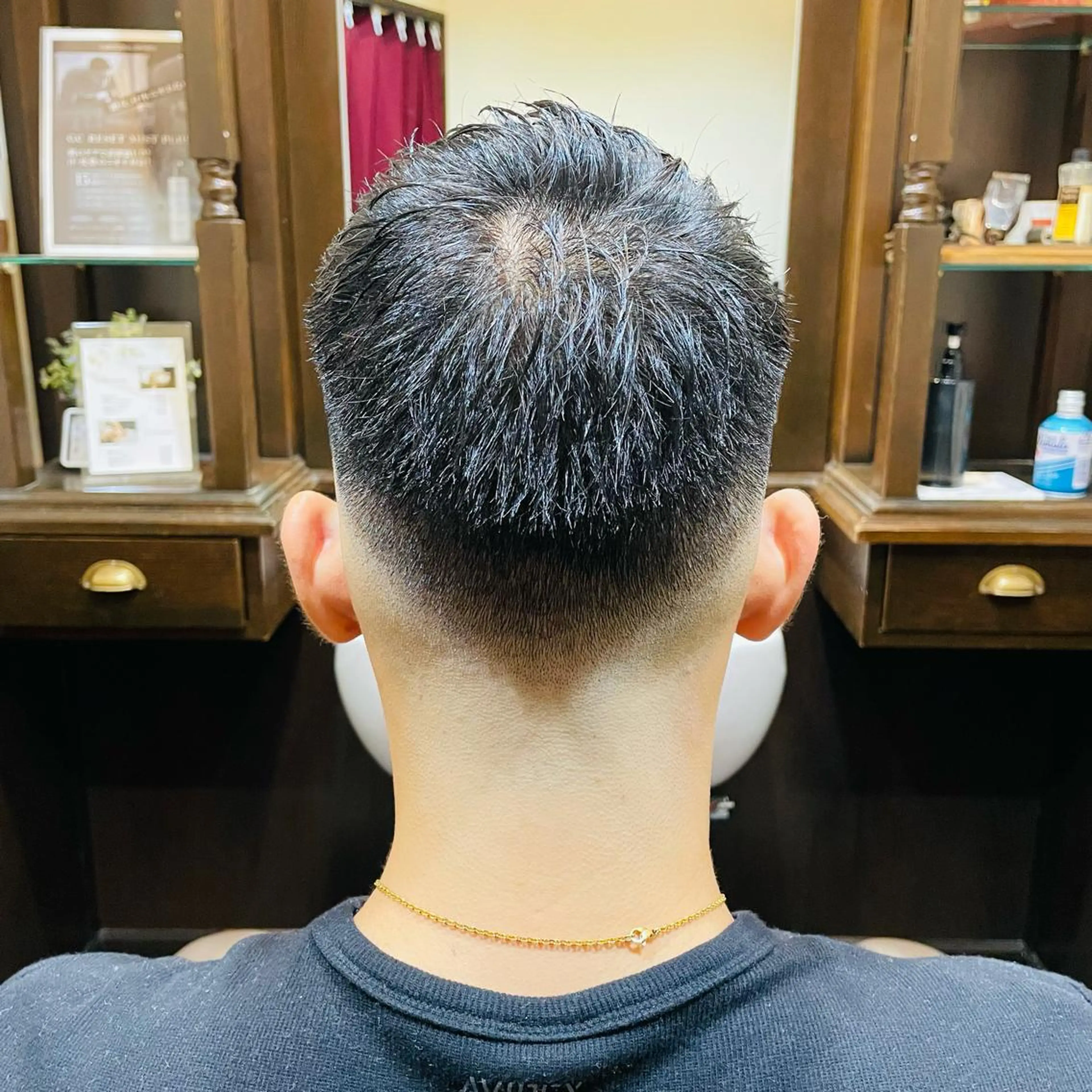 ショート メンズ premium barber表参道店所属・新田 梨乃のヘアスタイル