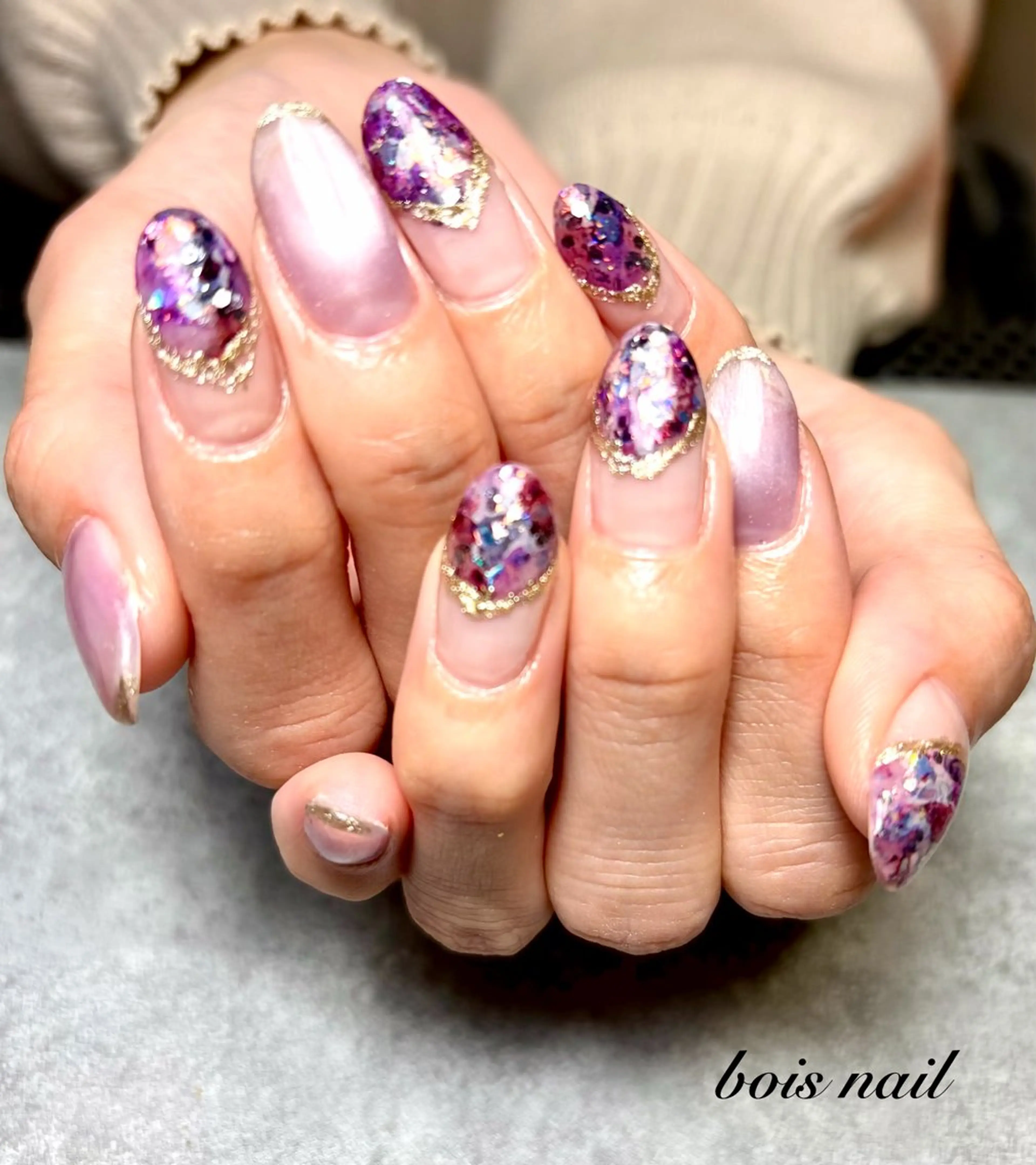 ネイル ハンドネイル bois nail ボワネイル北巽のネイルデザイン