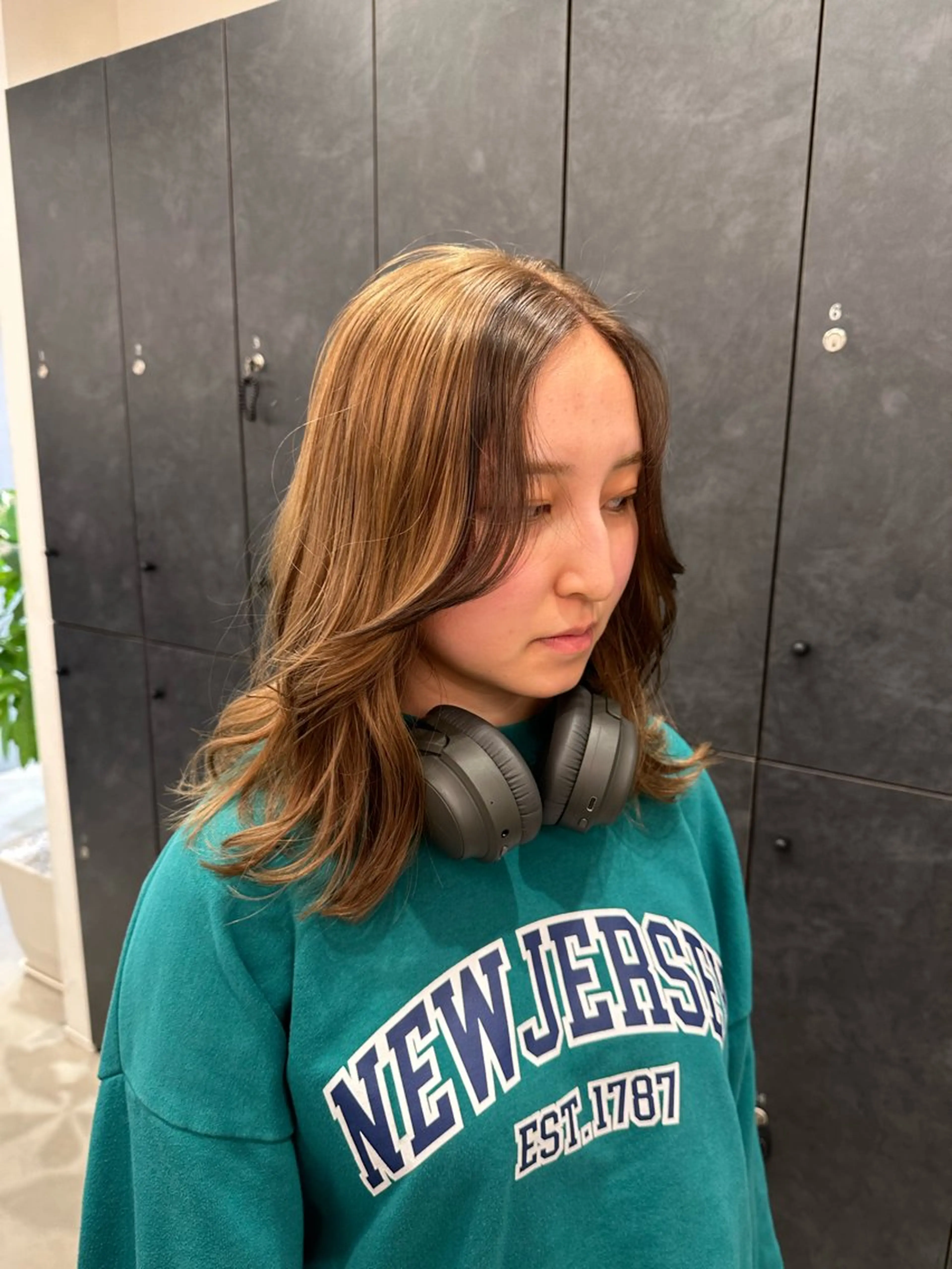 セミロング カラー ハイトーンカラー 銀座/ヘアセット シマムラ ミホのヘアスタイル