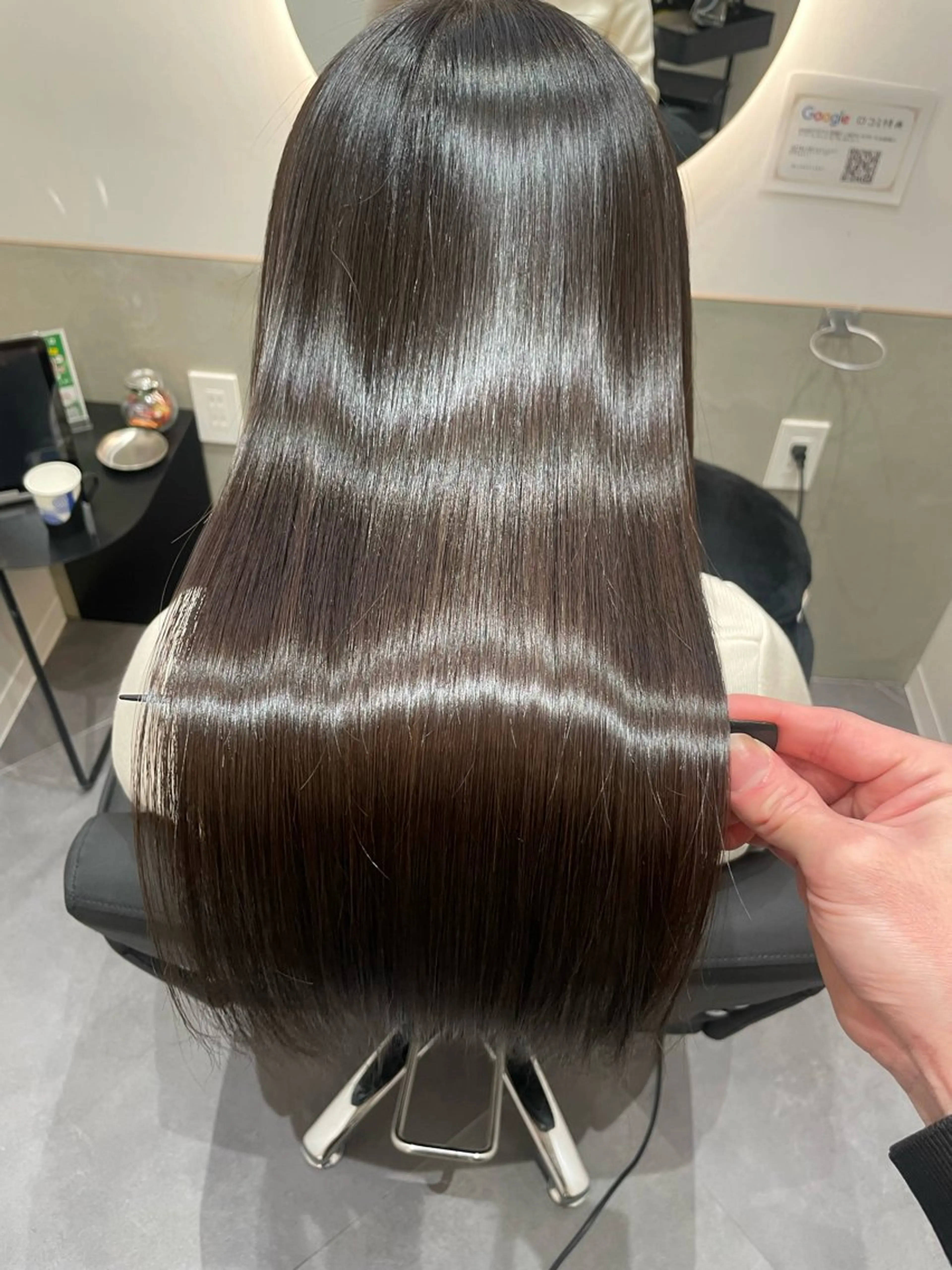 ロング 髪質改善 トリートメント カット トリートメント ⭐️髪質改善特化 ⭐️店長【森孝也】のヘアスタイル