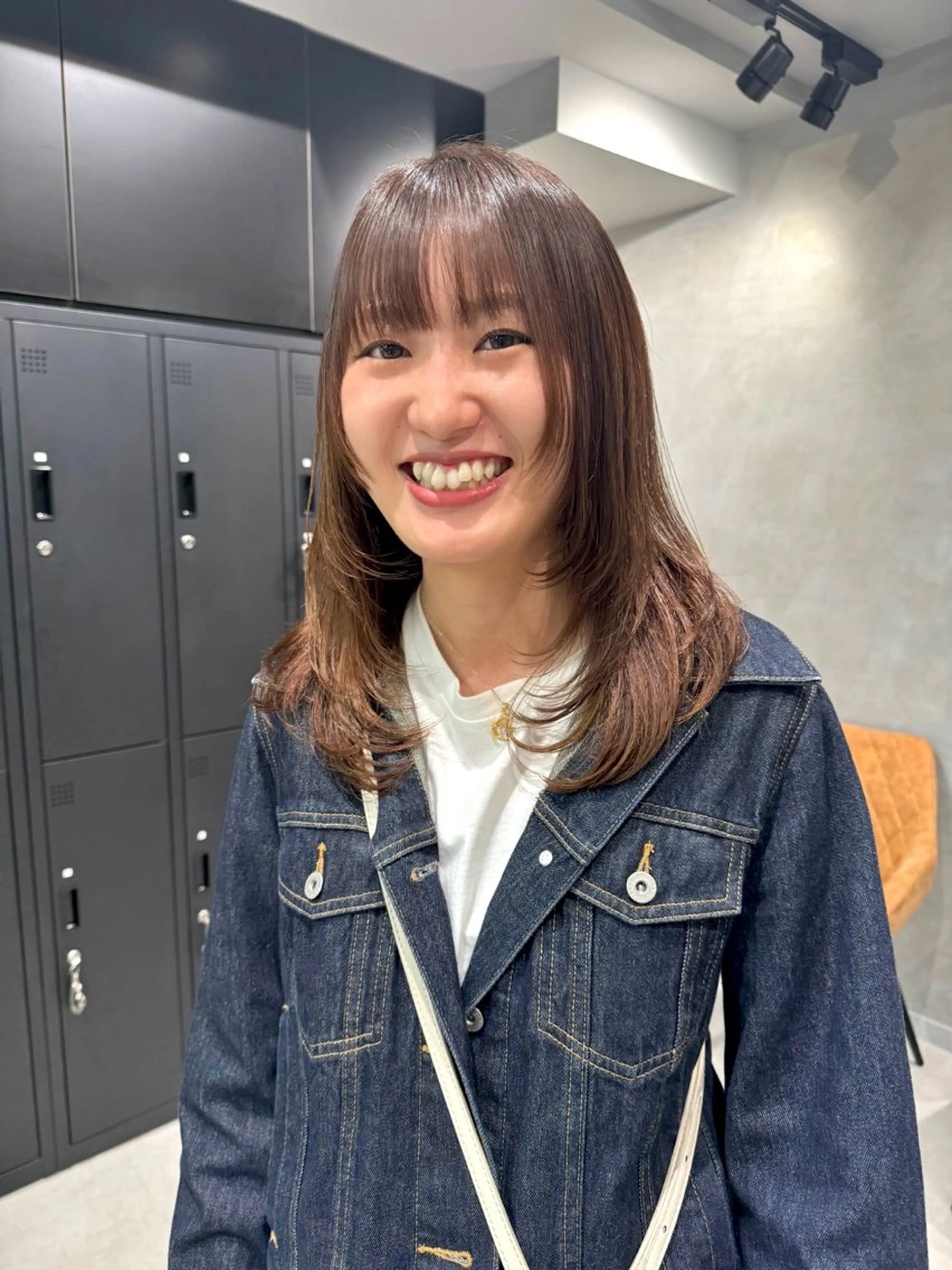 ミディアム カット トリートメント レイヤー/ウルフ🤎 mayo.のヘアスタイル