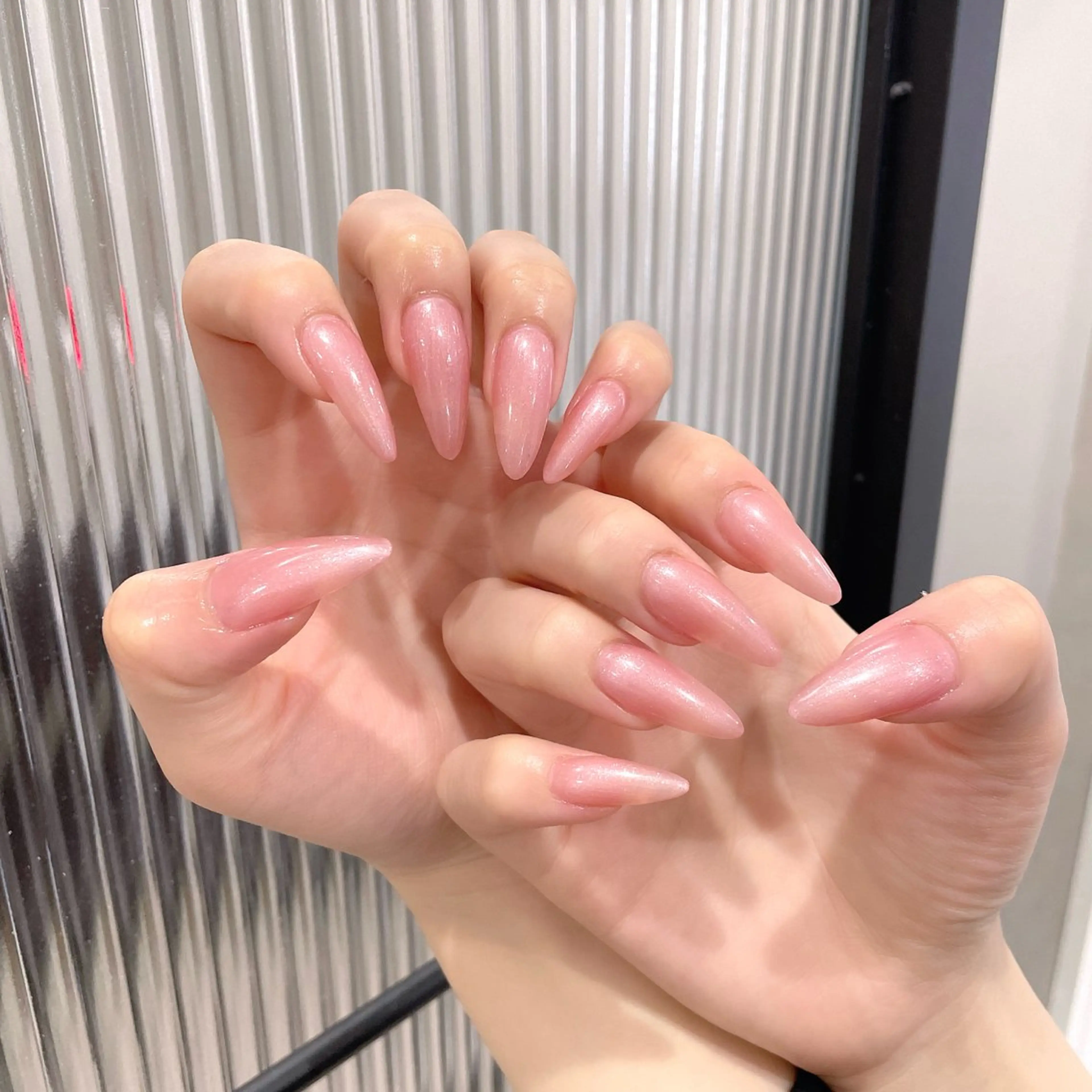 ネイル ワンカラーネイル ネイルチップ M2 beauty Hoshinaのネイルデザイン