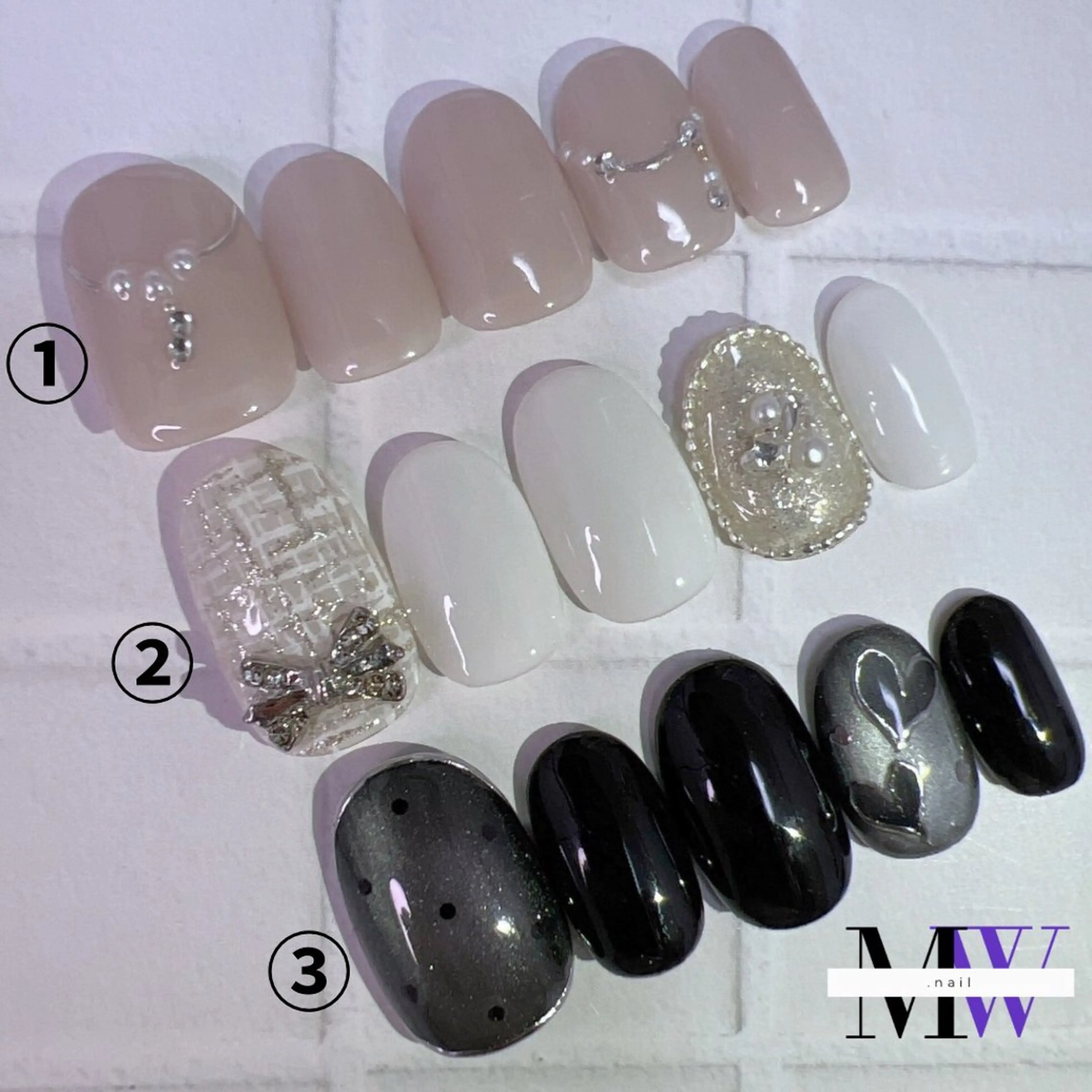 ネイル アートネイル ハンドネイル MW .nailのネイルデザイン