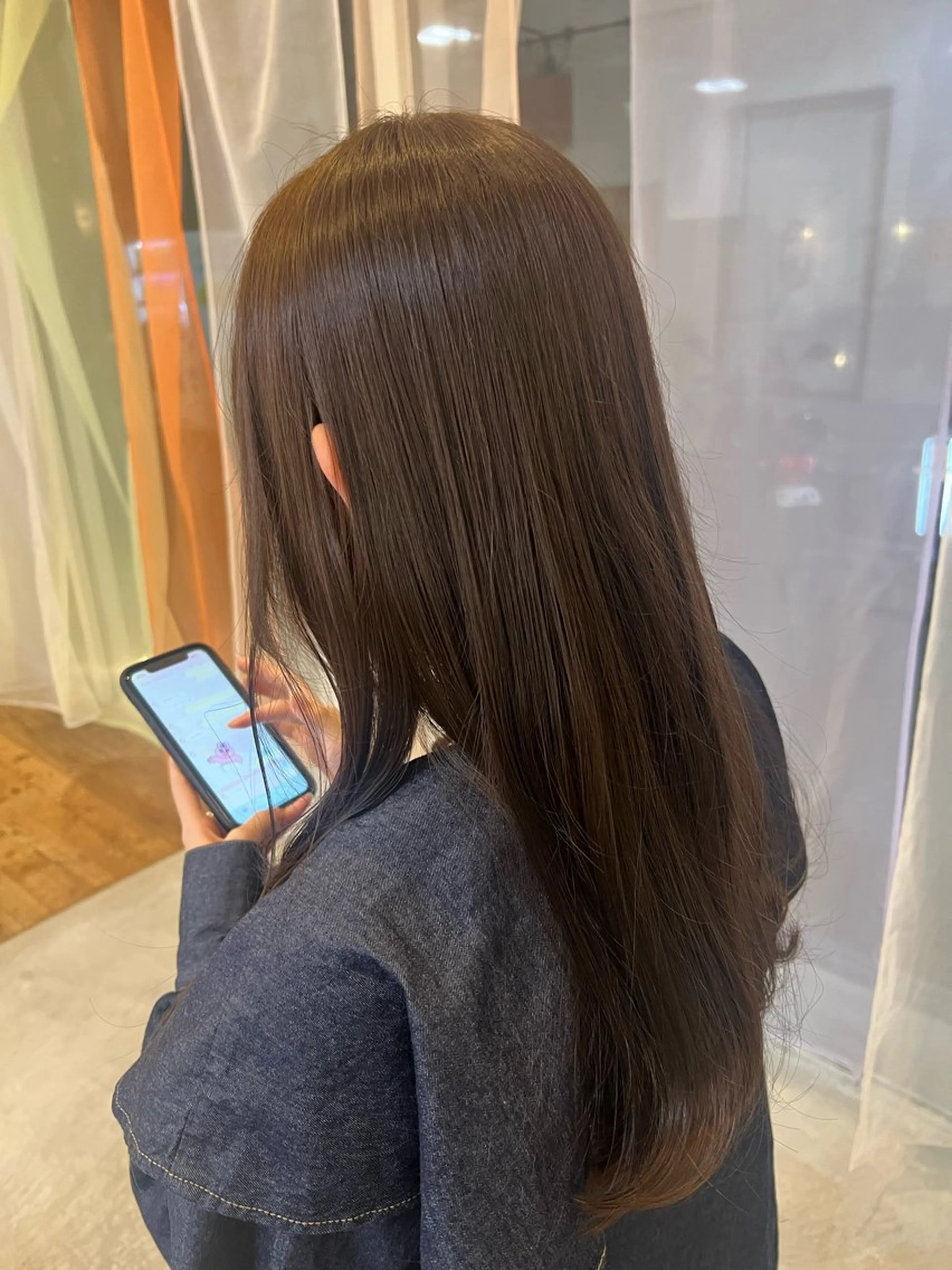 カラー 【YOKE】　西田 乃那のヘアスタイル