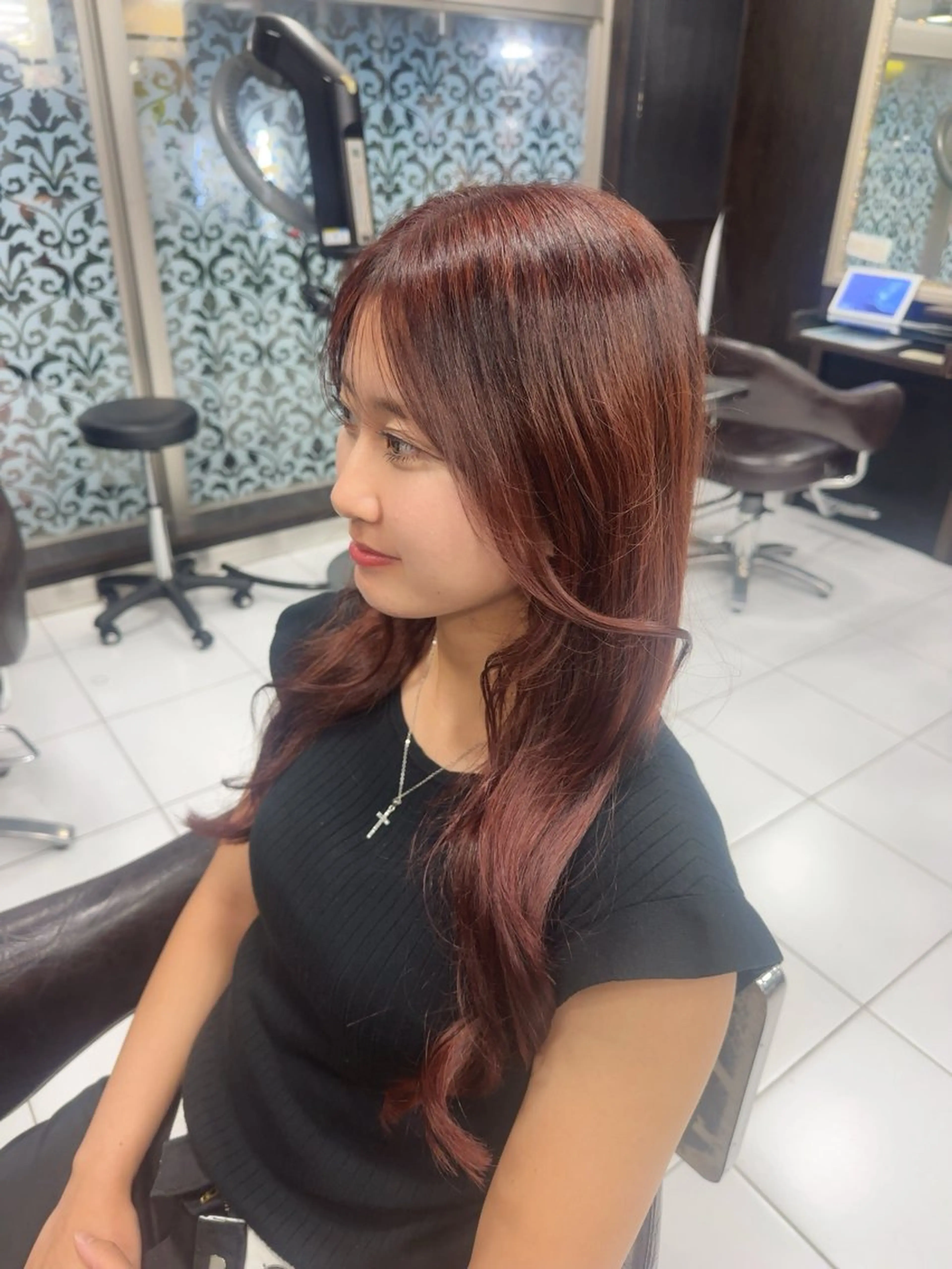 カラー ハイトーン/トレンド 杏🎀ོのヘアスタイル