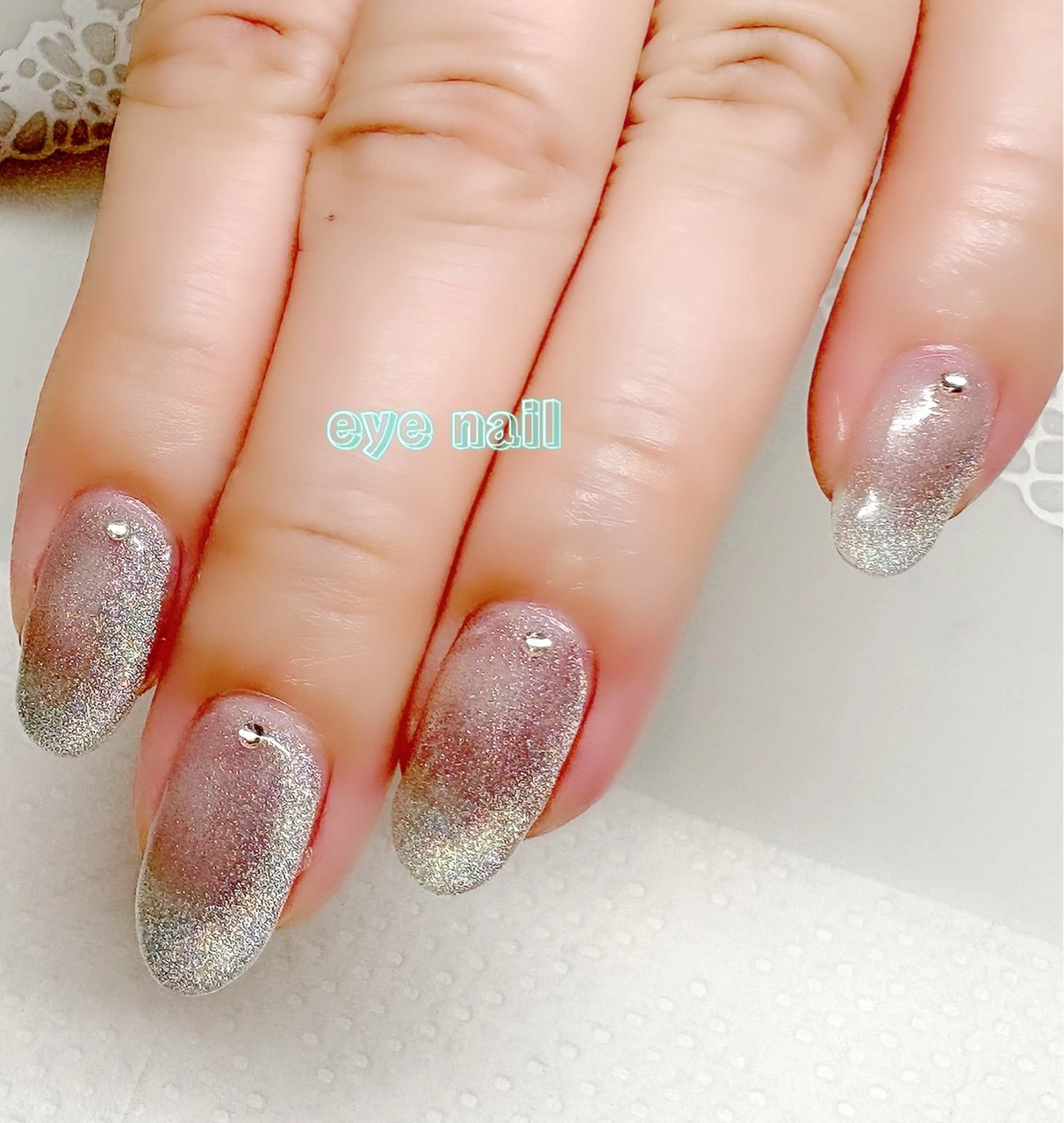 ネイル ジェルネイル マグネットネイル ストーンネイル ハンドネイル Eye nailのネイルデザイン
