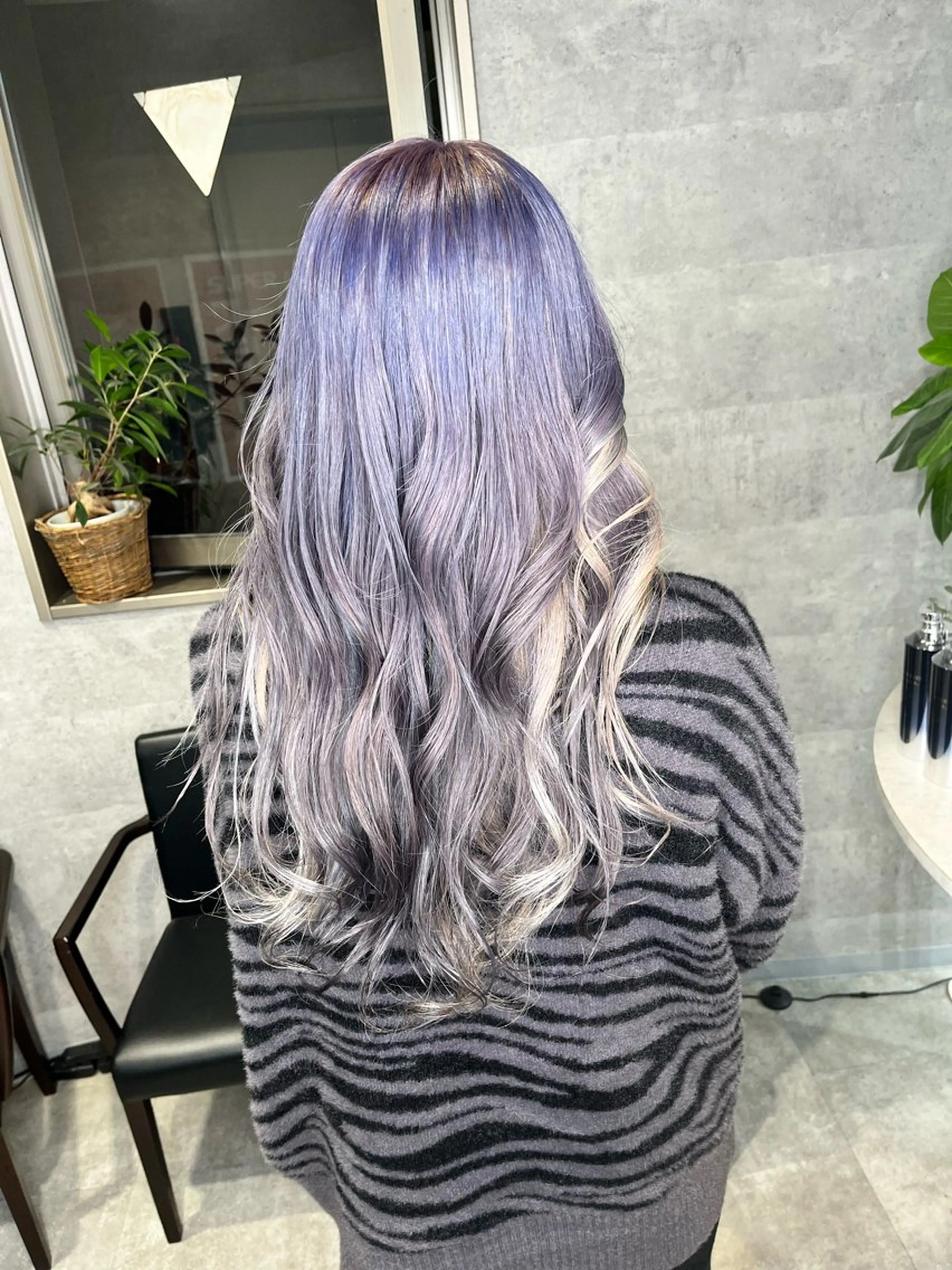 ロング カラー ダブルカラー 新宿のヘアスタイル