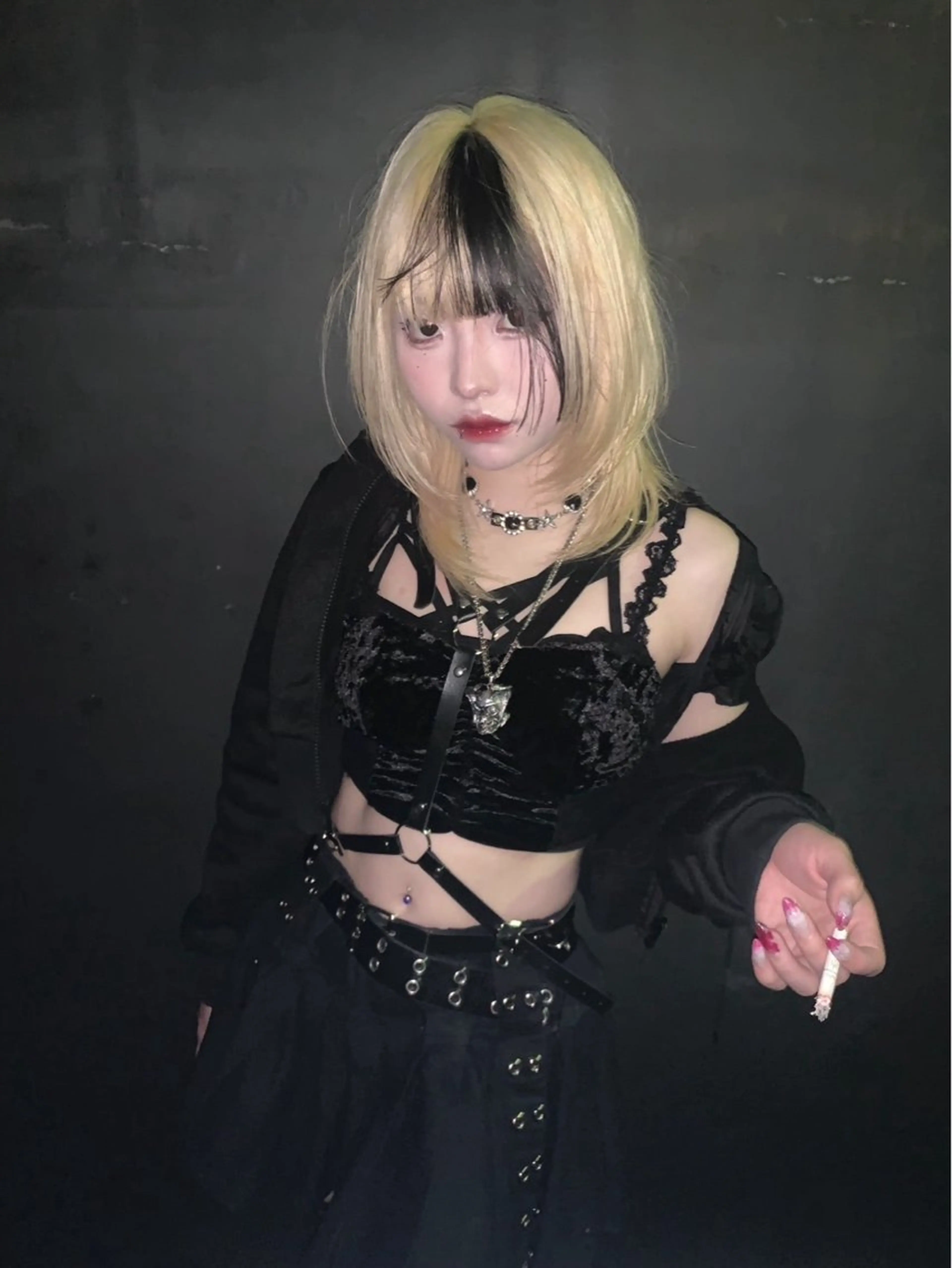 ミディアム カラー ブリーチ デザインカラー グラデーションカラー THE./ブリーチ 透感カラー/髪質改善のヘアスタイル