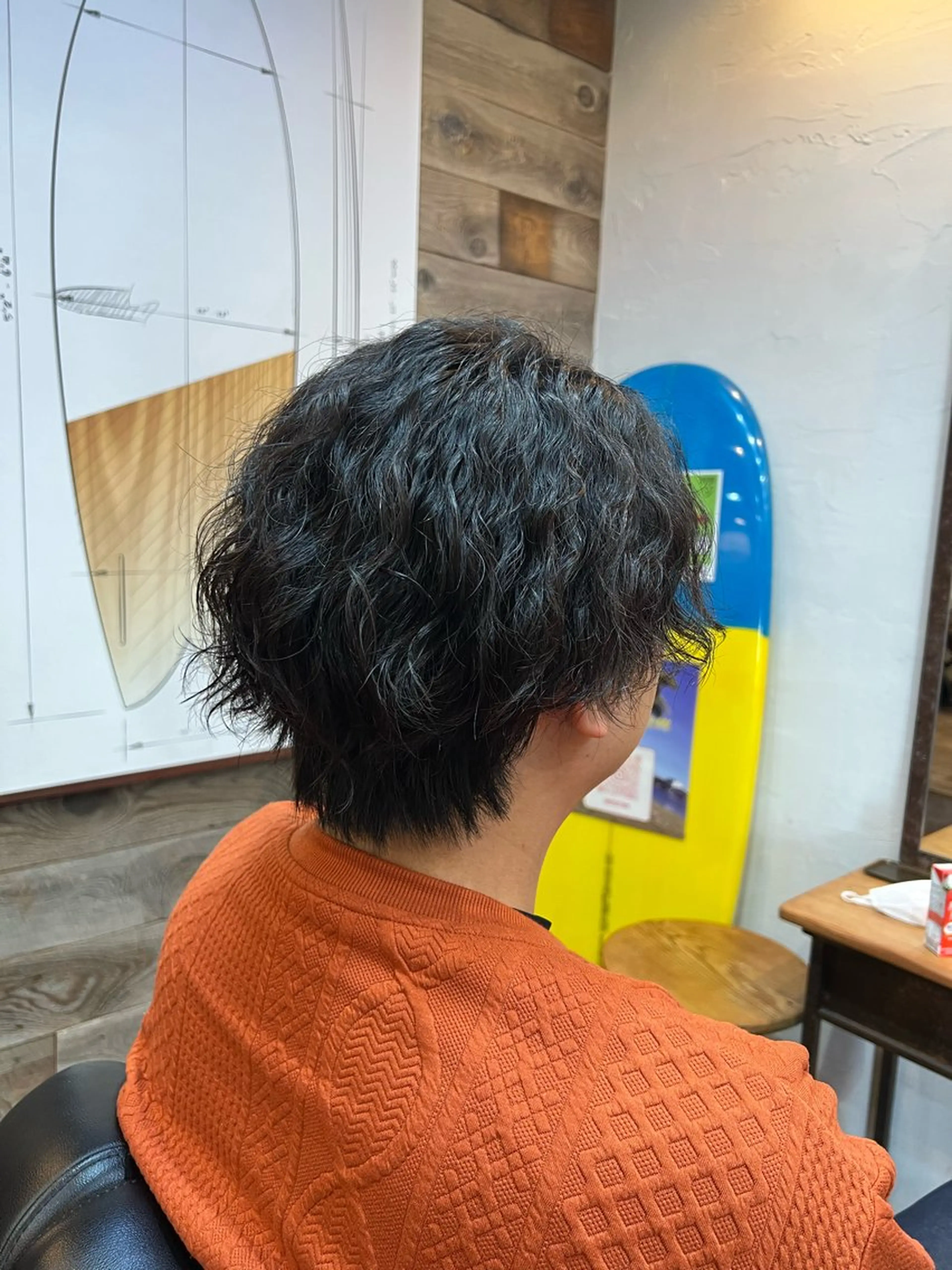 ミディアム ウメダ マサトのヘアスタイル