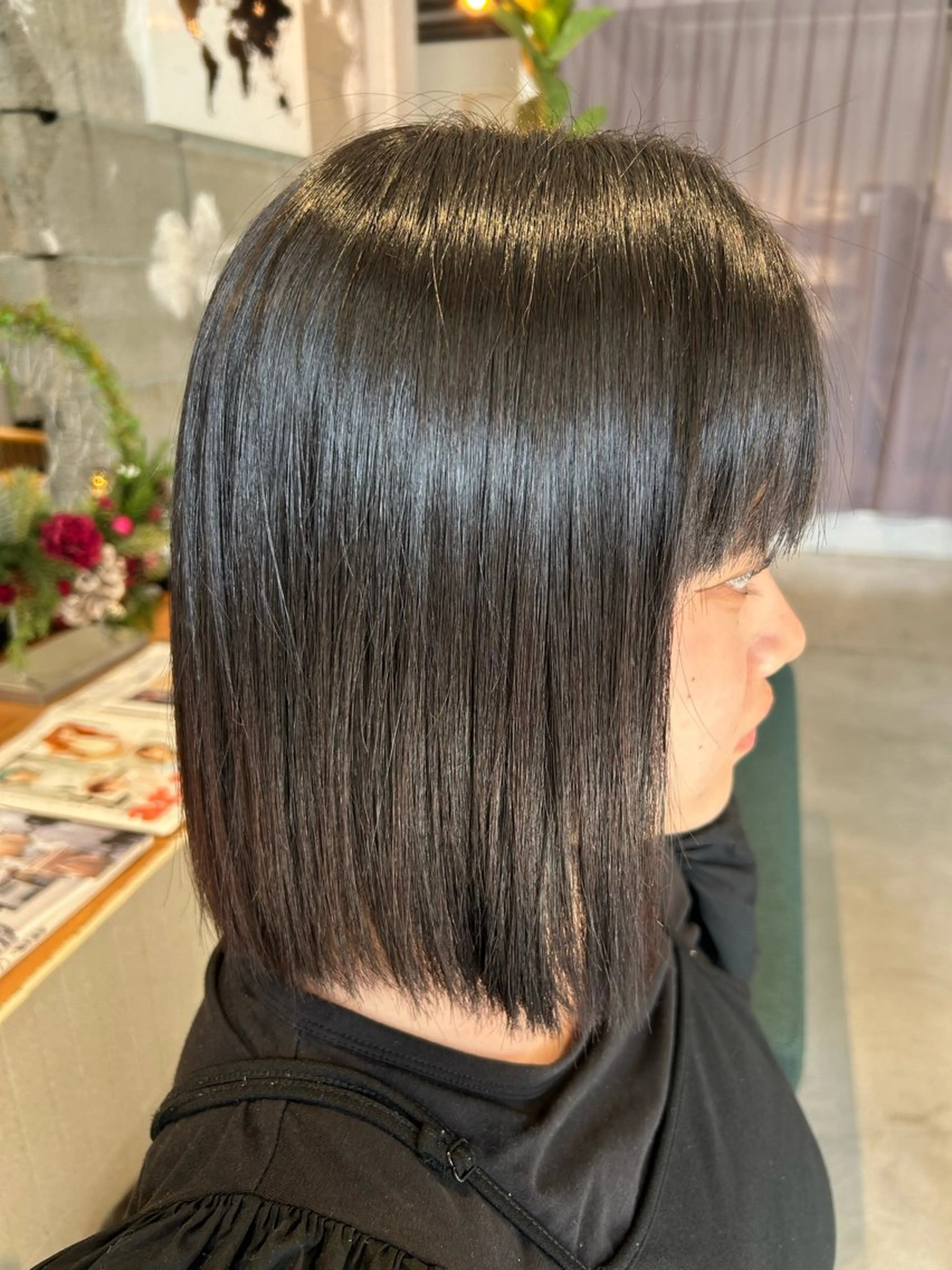 毛先カット＋ヘッドスパの写真