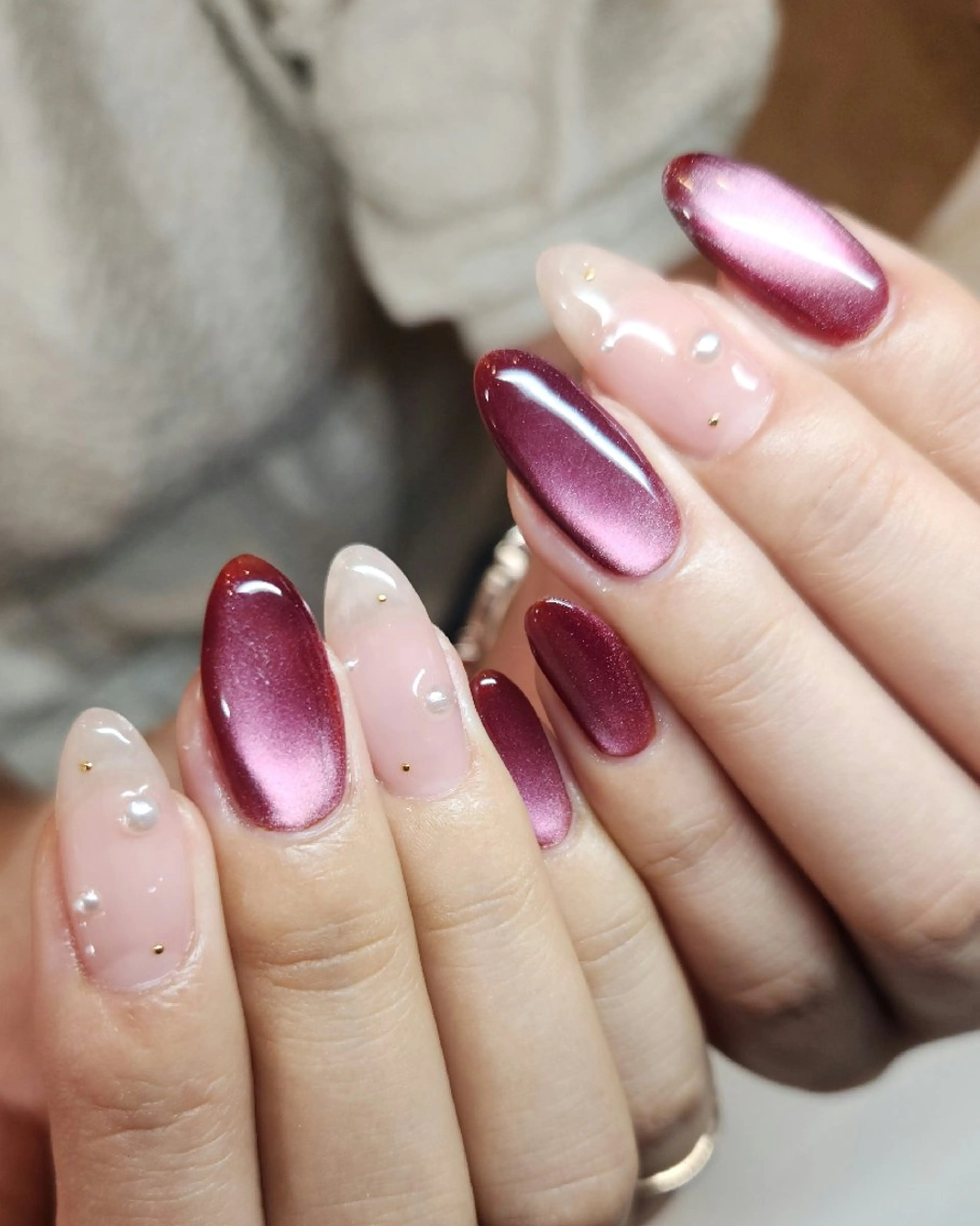 ネイル 冬ネイル Non.中目黒nail所属・NailSalon  N.中目黒のネイルデザイン