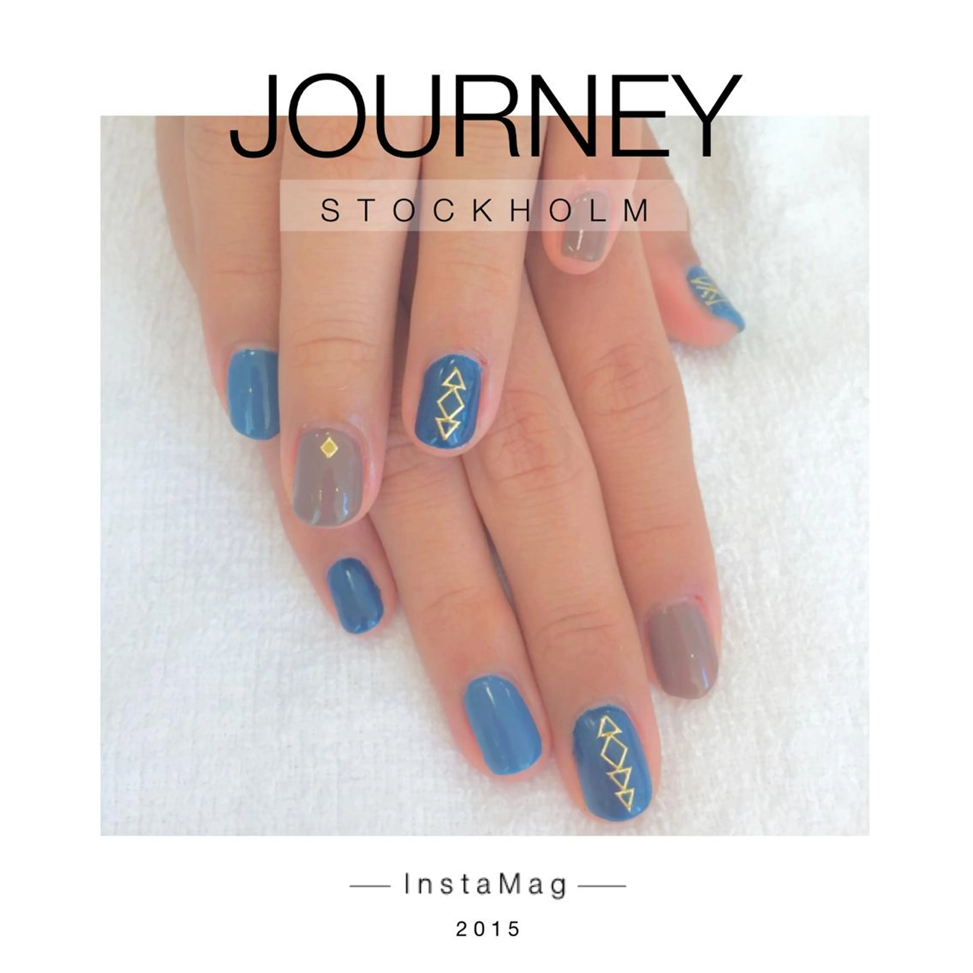 ネイル ブルー Ly   hair（リーヘア）所属・Lyhair🦊🎀 AKIのヘアスタイル