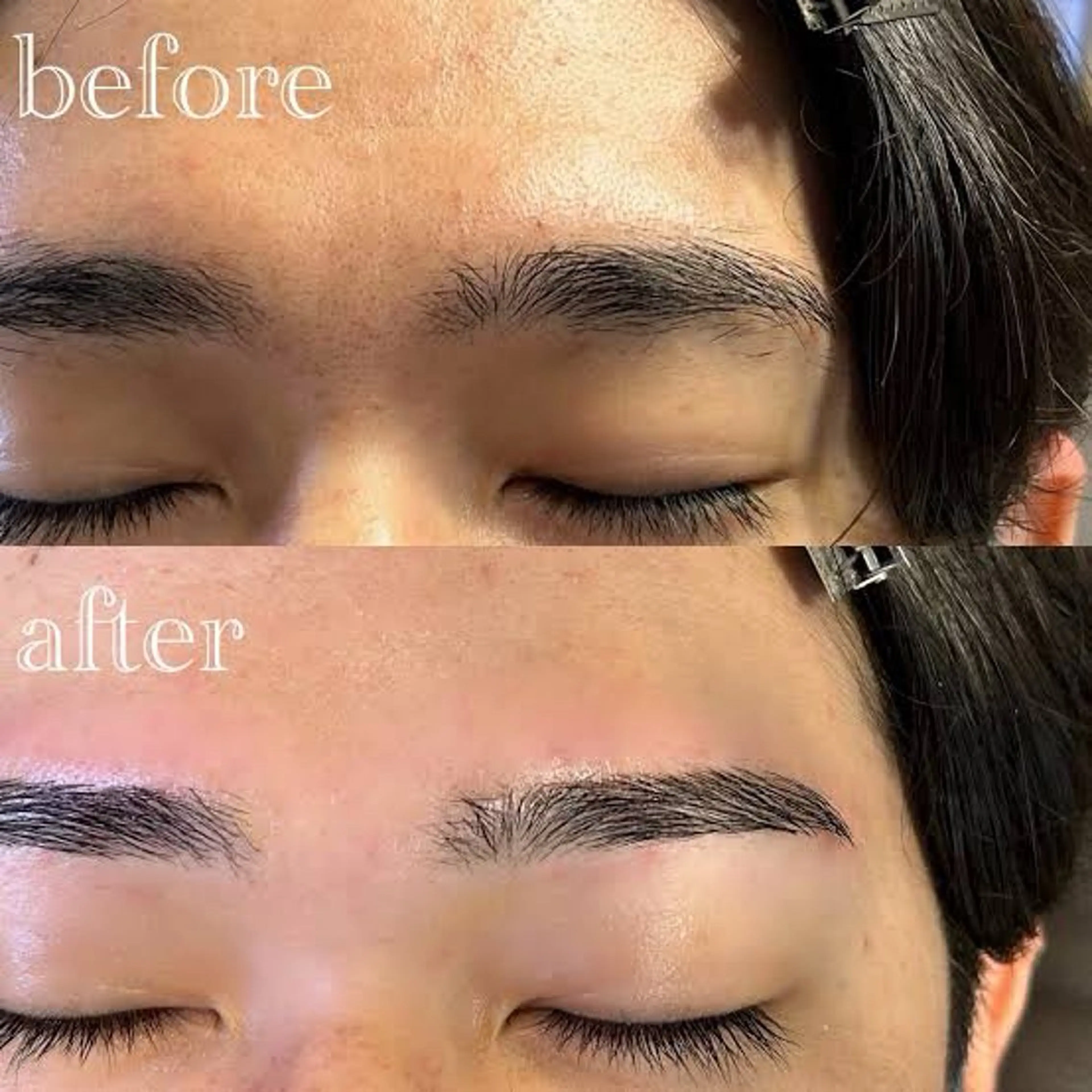 メンズ アイブロウ EXIA アイリストのマツエク・マツパデザイン