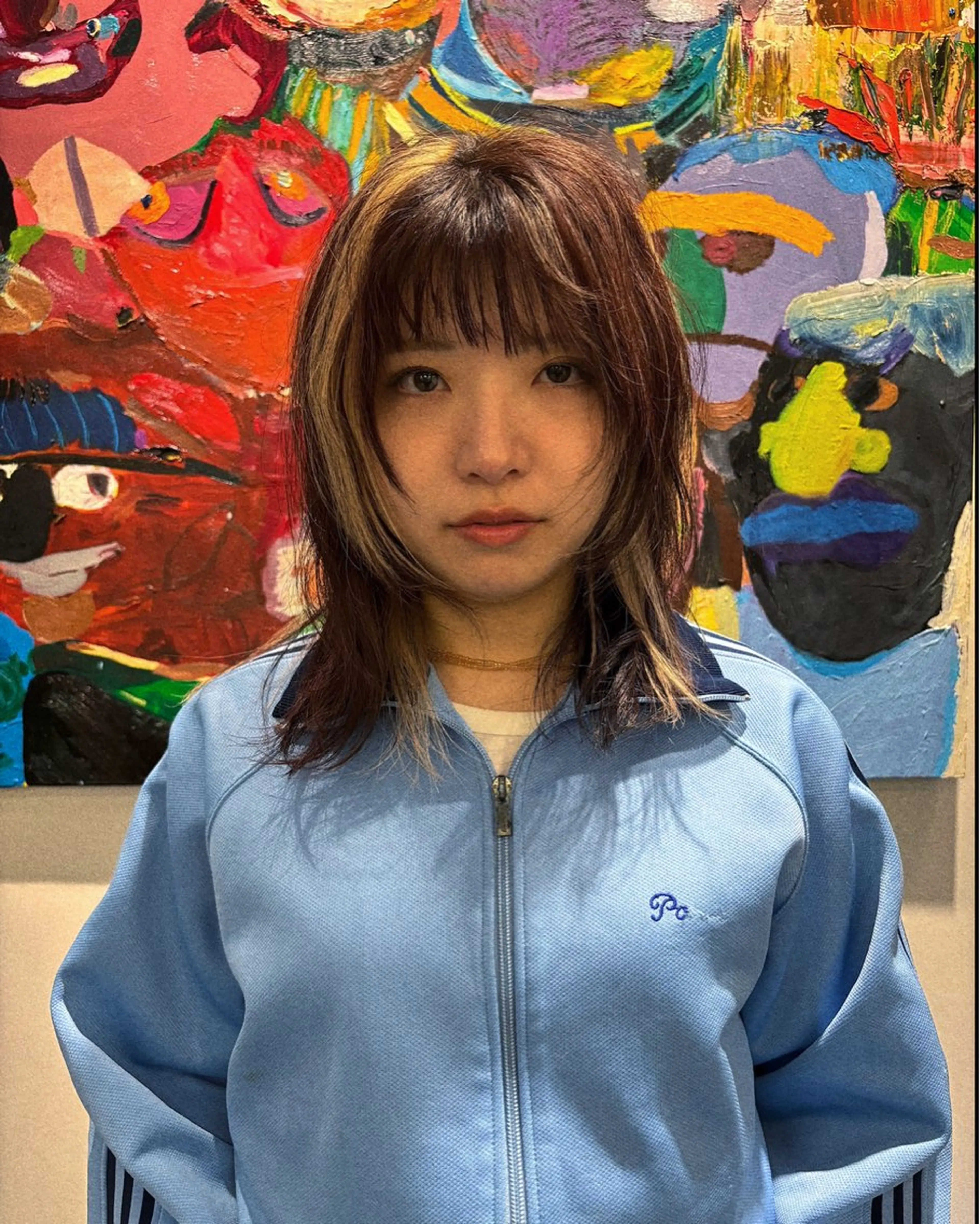 ミディアム ヘアカラー SALOWIN 神宮前５丁目店所属・メンズ/特殊ヘア パーマ🕷️小夏貴也のヘアスタイル