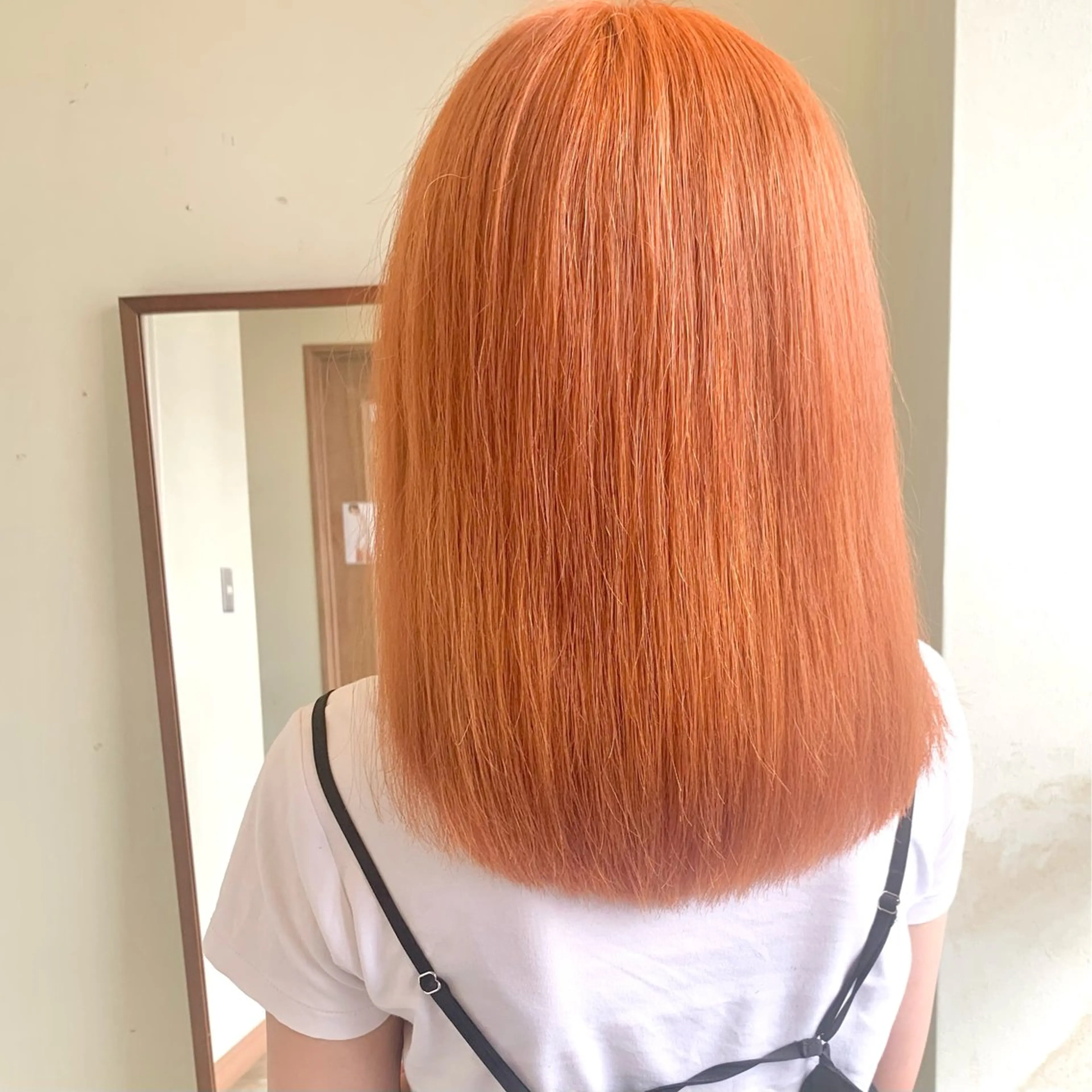 ミディアム カラー NUMBER_ ユイナのヘアスタイル