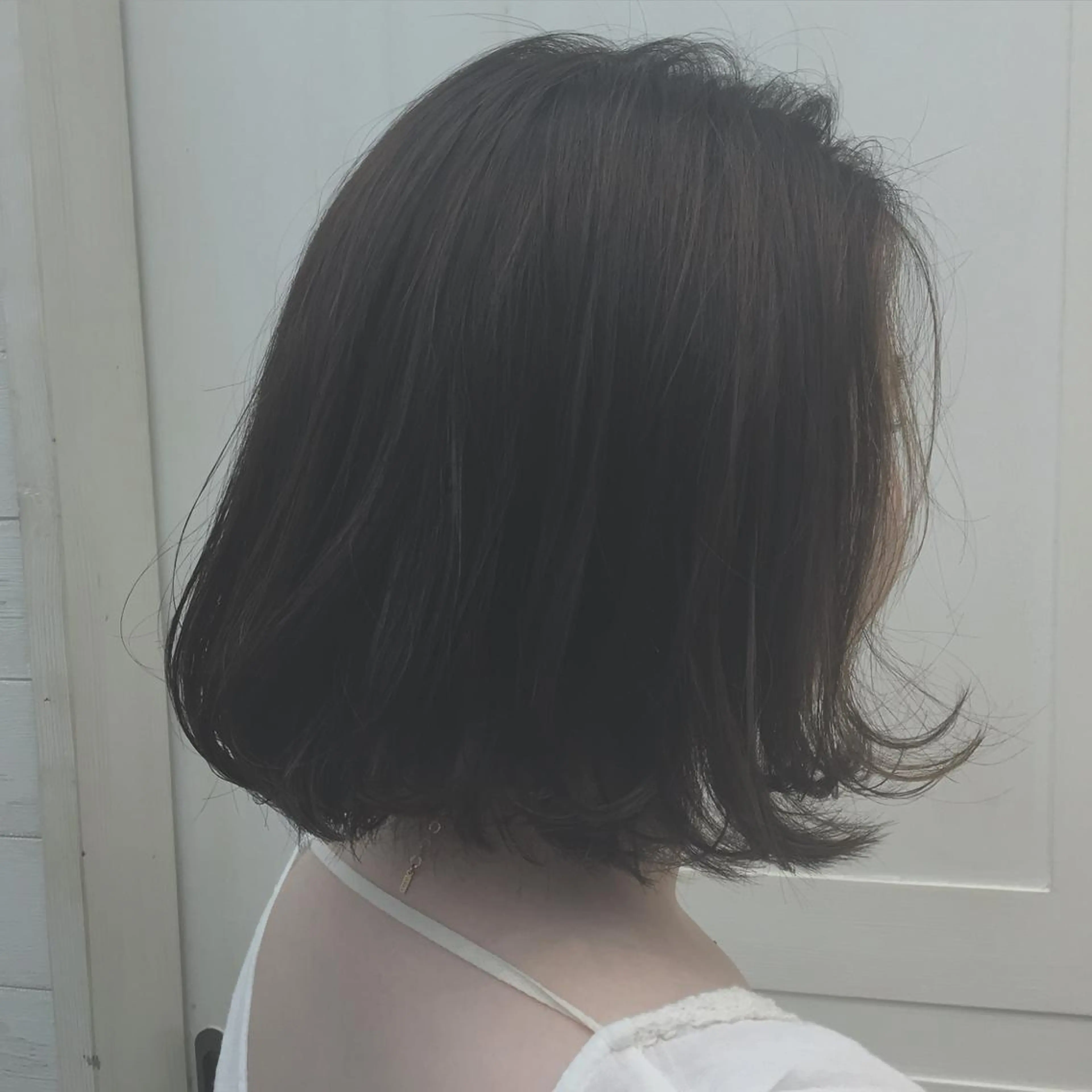 ミディアム カラー 前髪顔周り✂️店長 ❤️アマミヤ❤️のヘアスタイル