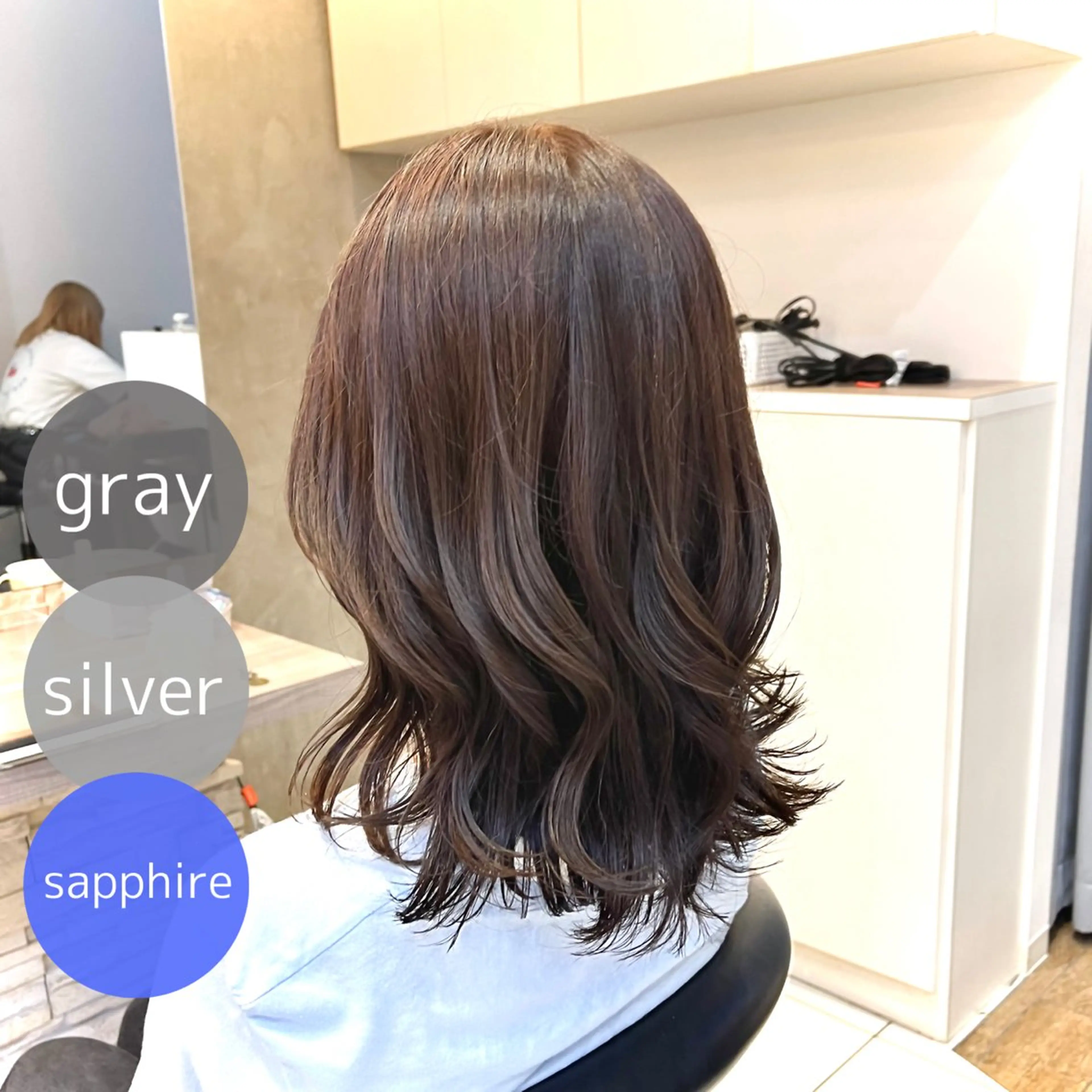 【🌹minimo12月限定クーポン🌹】カット✂️＋透明感カラー＋Aujuaトリートメント💫【土日祝＋1000円】の写真