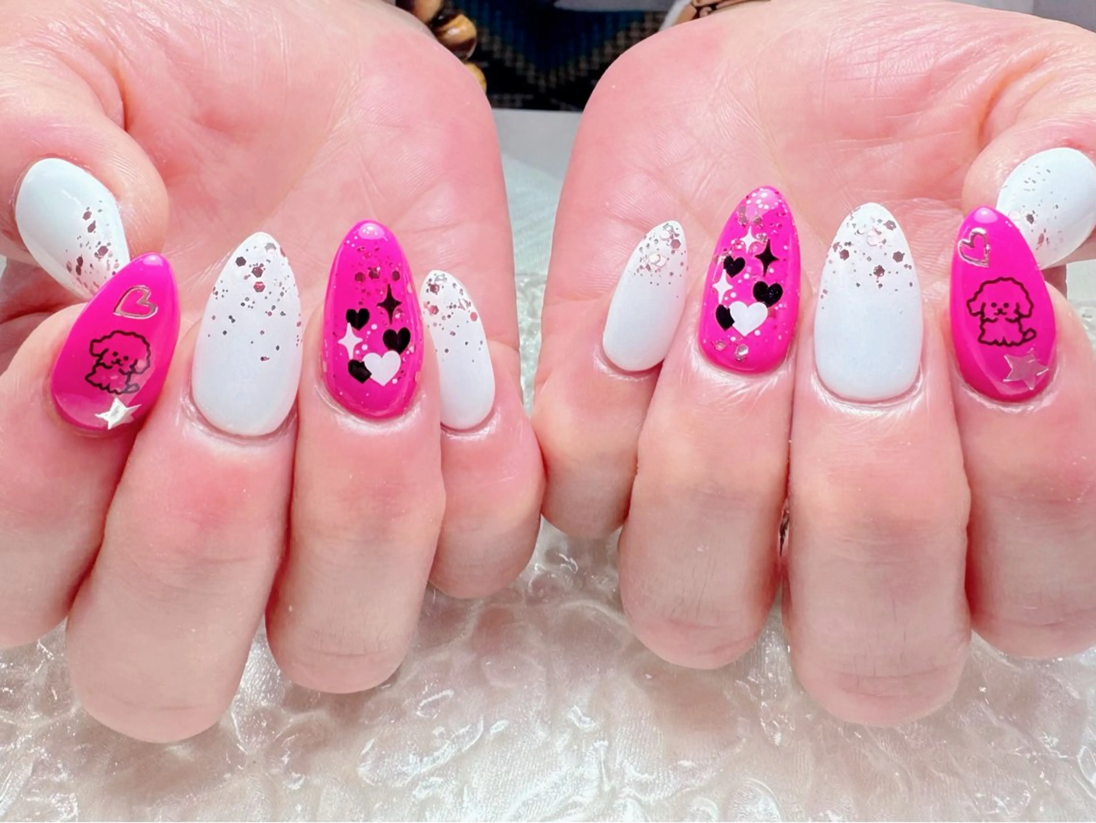 ネイル ハンドネイル マジックミラー所属・マジック ミラーのネイルデザイン